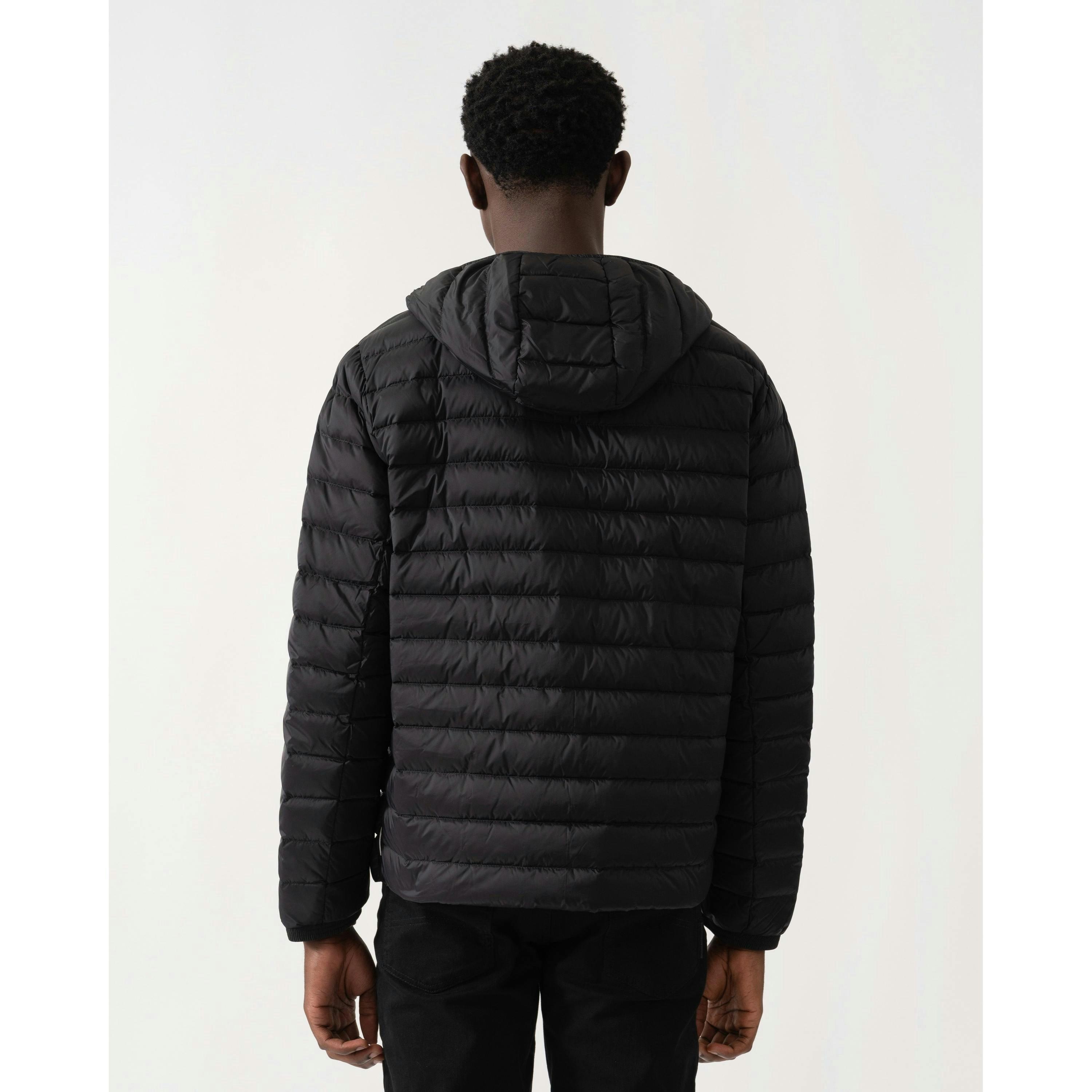 Armani Exchange Puffer Jacket  in Black , view 2 of 4