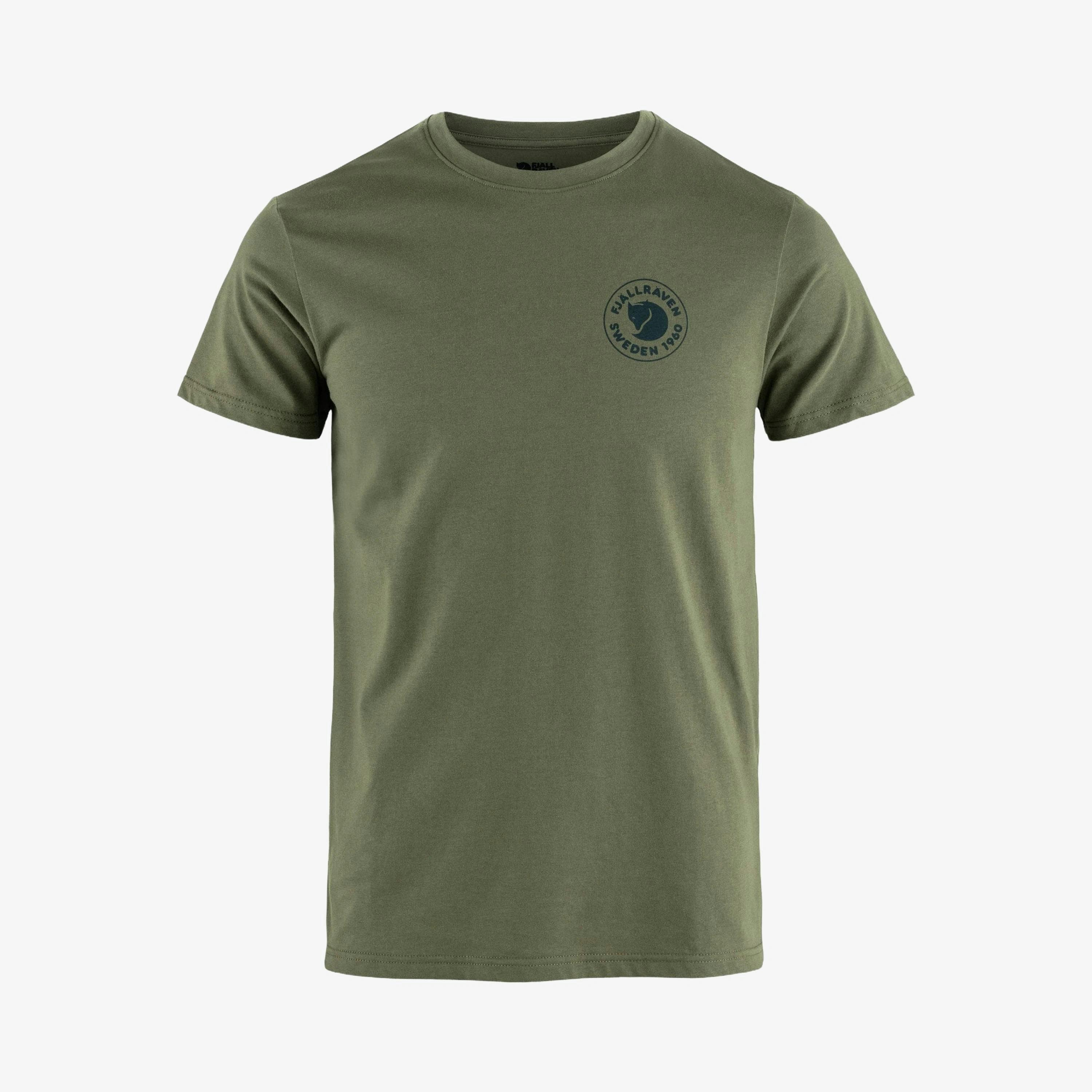 Fjallraven Logo T-Shirt  in Green , view 1 of 2