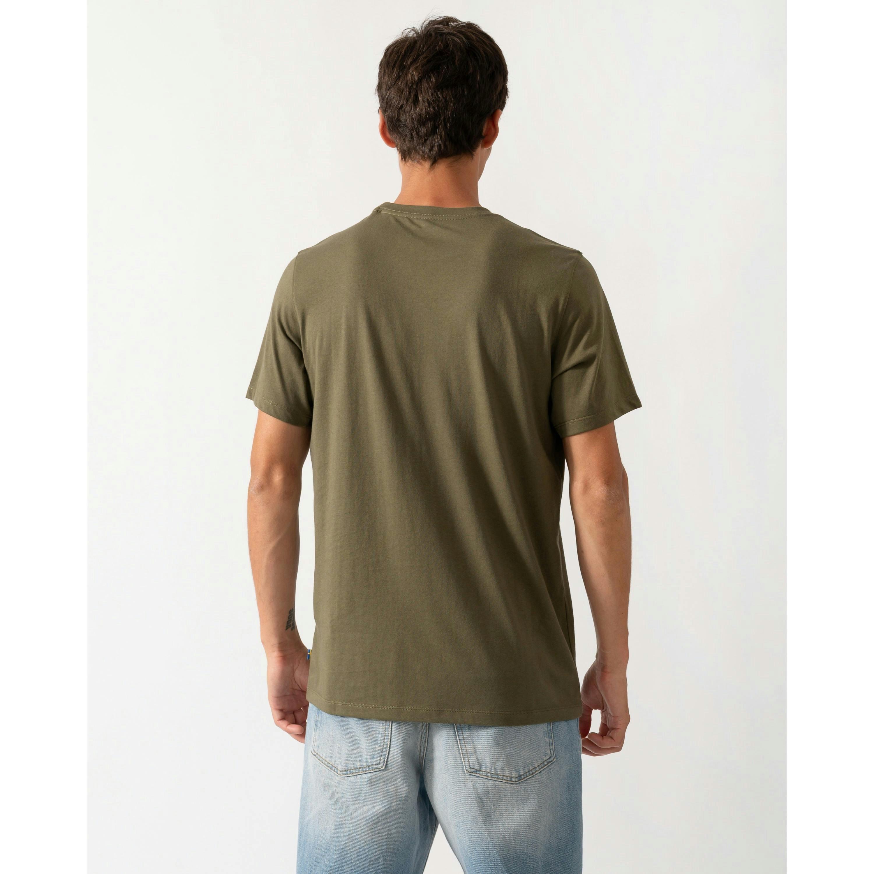 Fjallraven Logo T-Shirt  in Grey , view 2 of 4