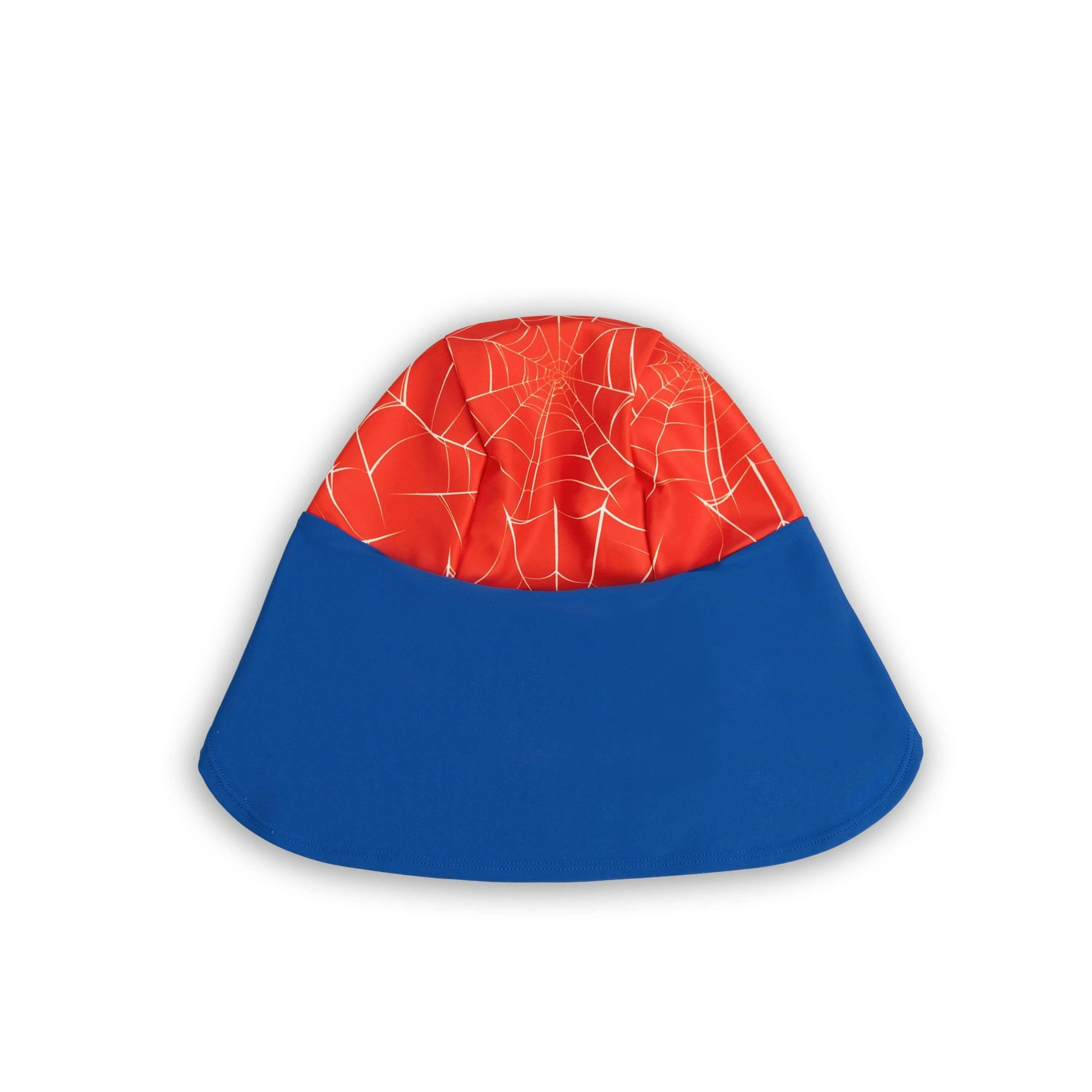 Spiderman Boys Red Character Fitted Curved Peak Cap (One Size) by Vanilla Underground , view 3 of 6
