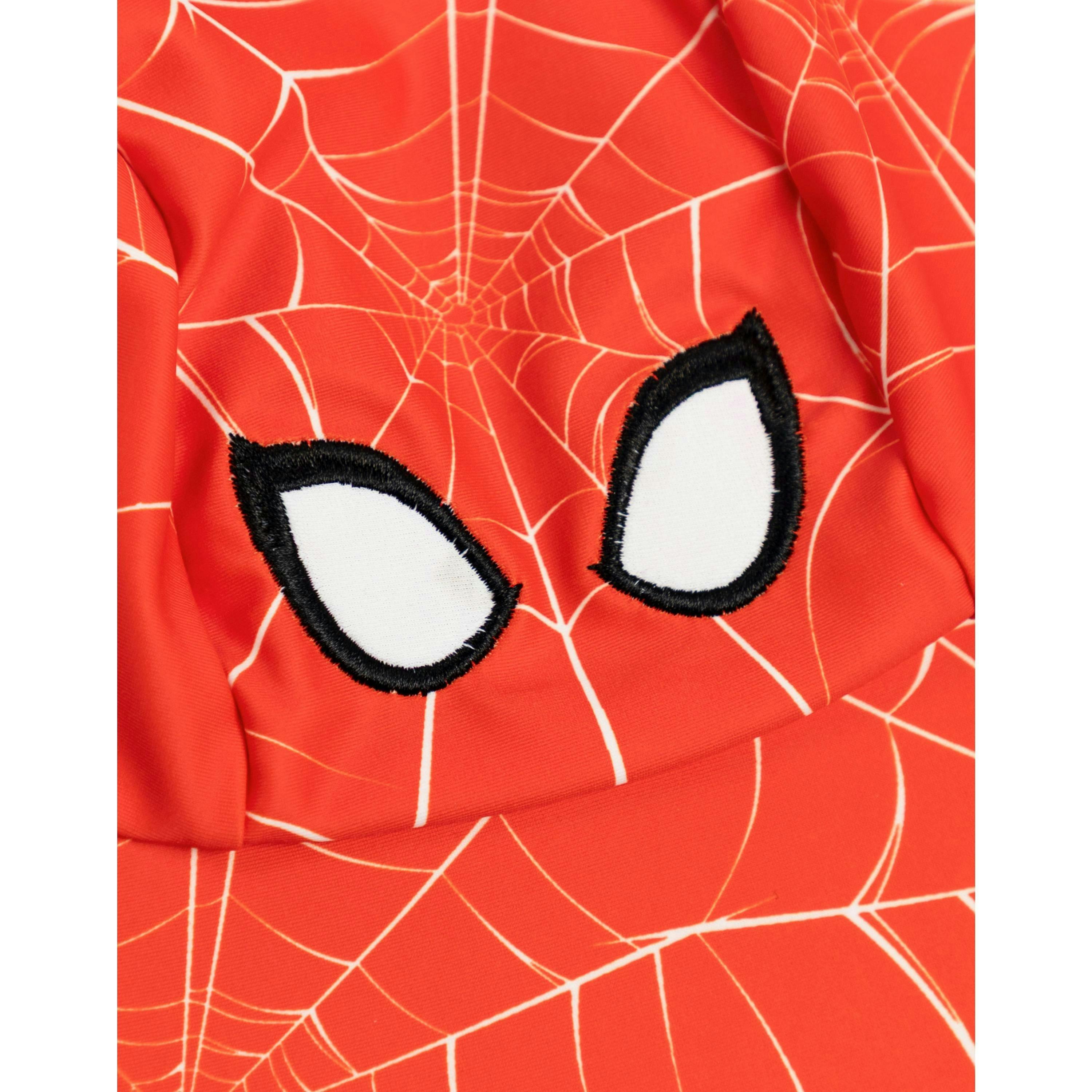 Spiderman Boys Red Character Fitted Curved Peak Cap (One Size) by Vanilla Underground , view 6 of 6