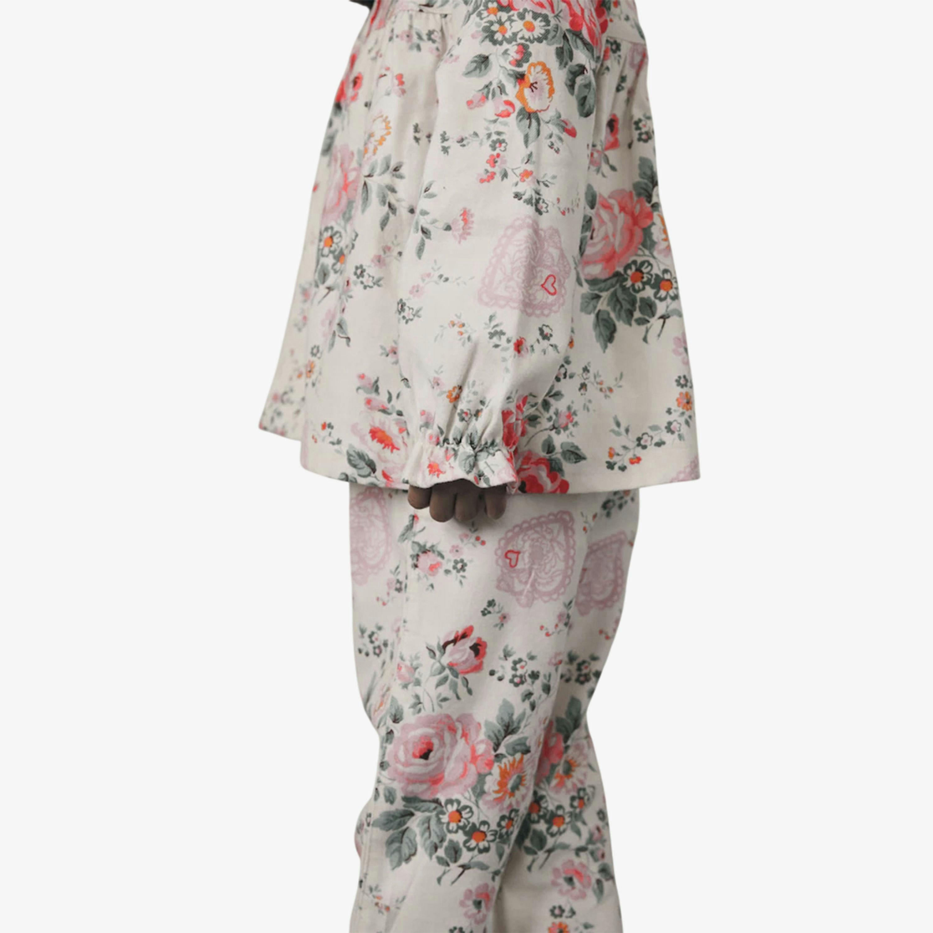 Cath Kidston Girls Roses Button Through Pyjama Set , view 1 of 1