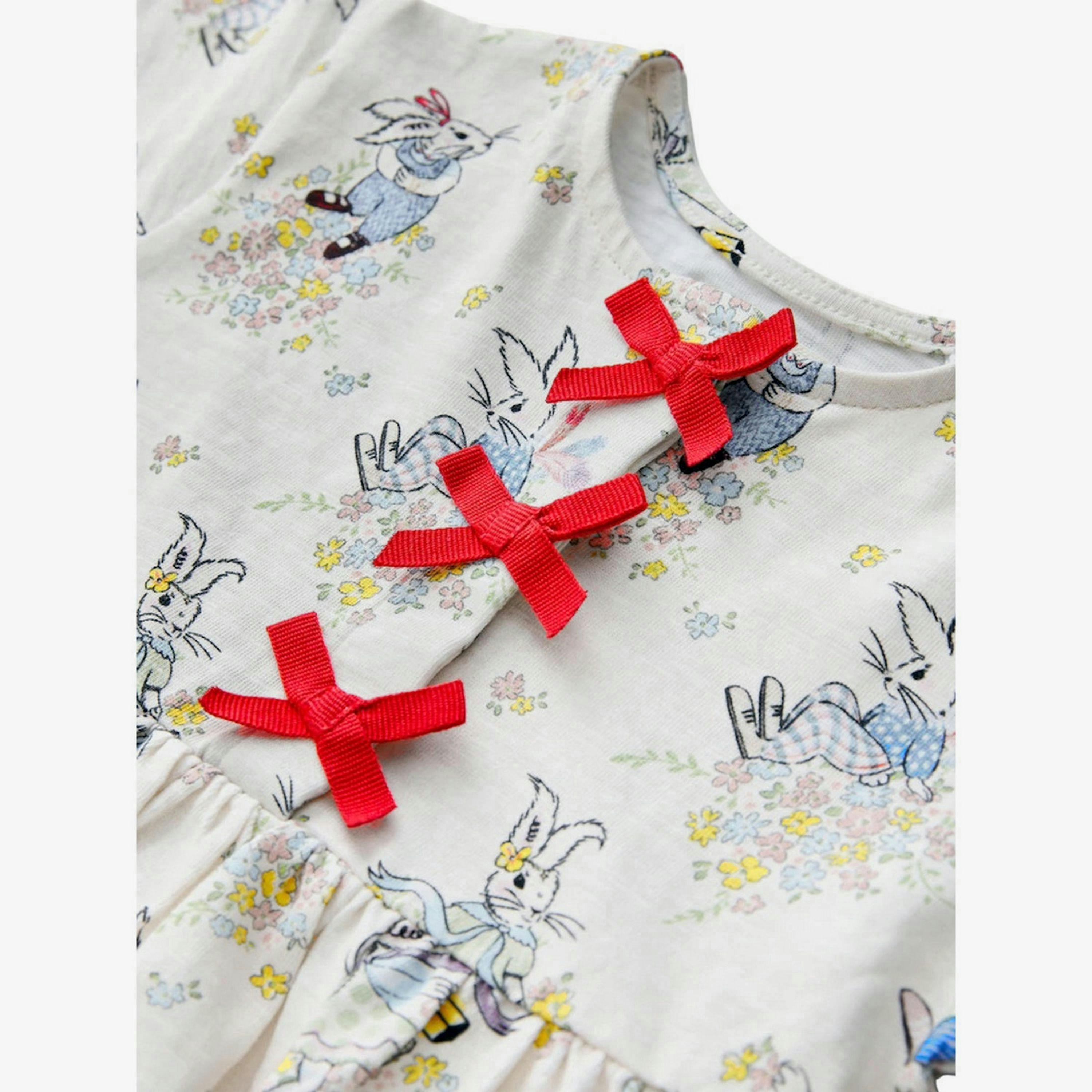 Cath Kidston Girls Bunny Bow Casual Dress , view 1 of 1