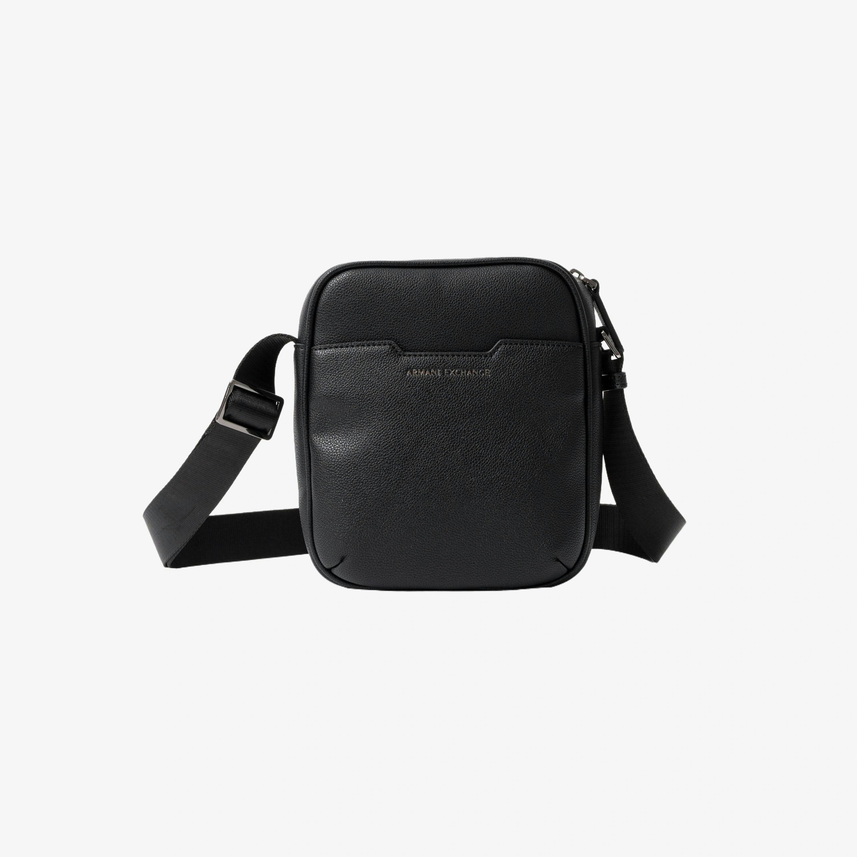 Armani Exchange Boxy Cross-Body Bag  in Black , view 1 of 5