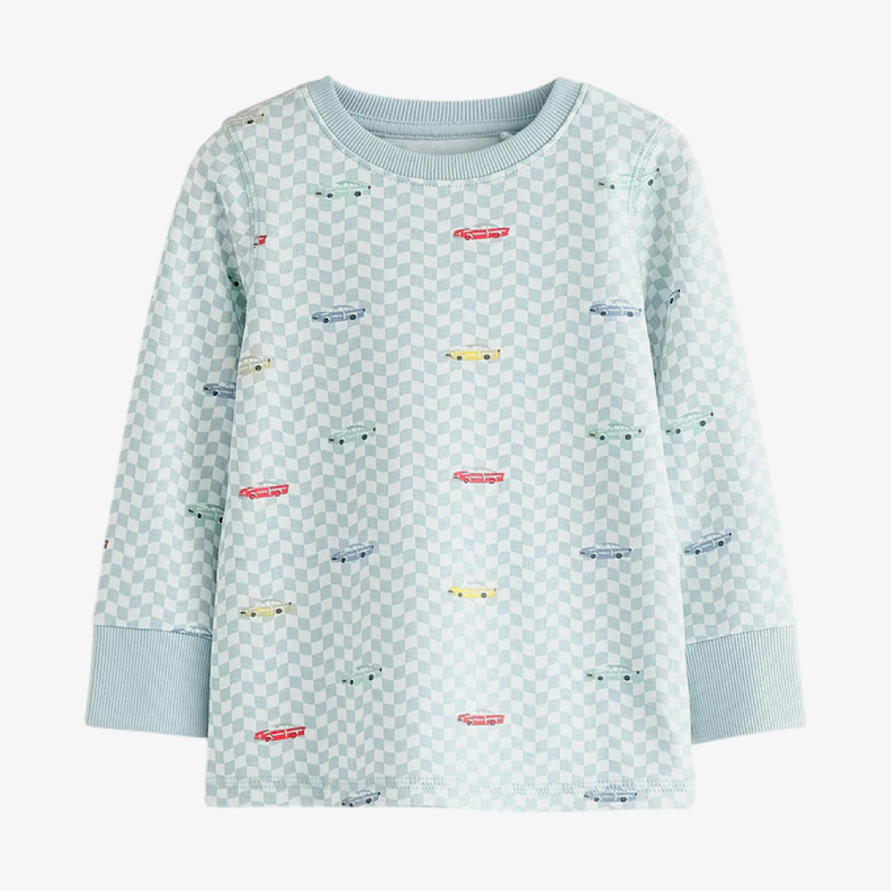 Cath Kidston Childrens/Kids Snuggle Cars Cotton Pyjama Set (Pack of 3) , view 1 of 1