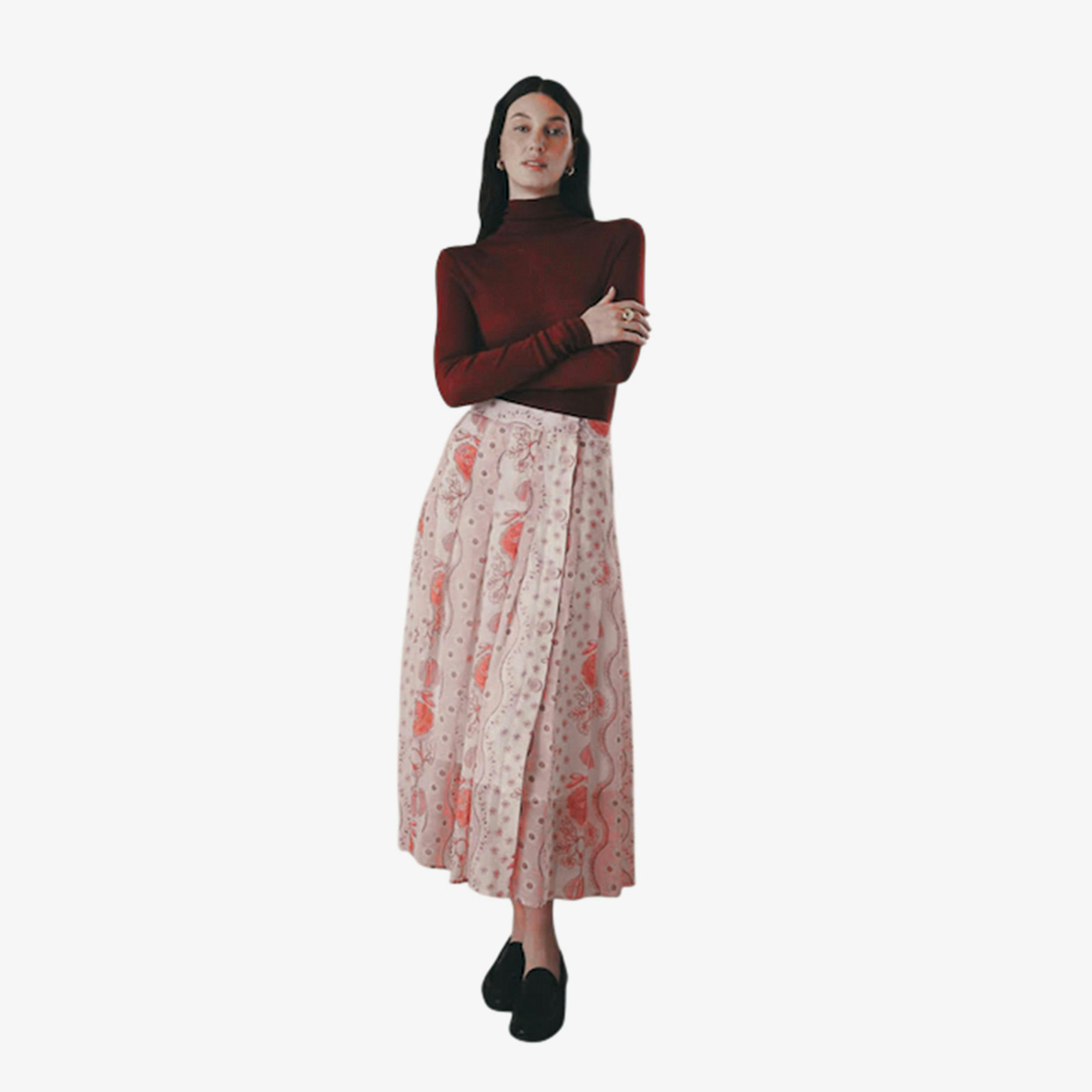 Cath Kidston Womens/Ladies Pleated Skirt , view 1 of 1