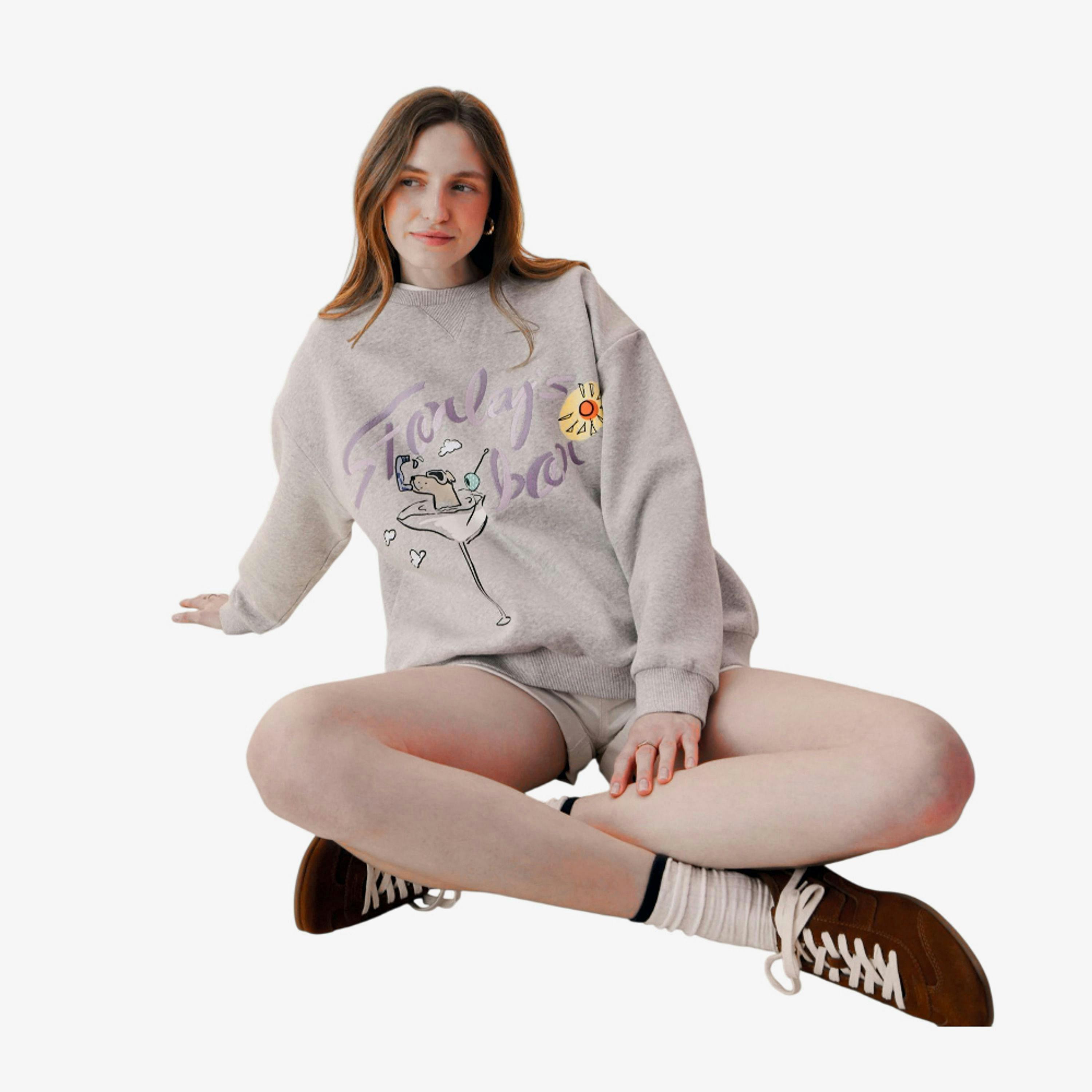 Cath Kidston Womens/Ladies Stanley Martini Glass Sweatshirt , view 1 of 1