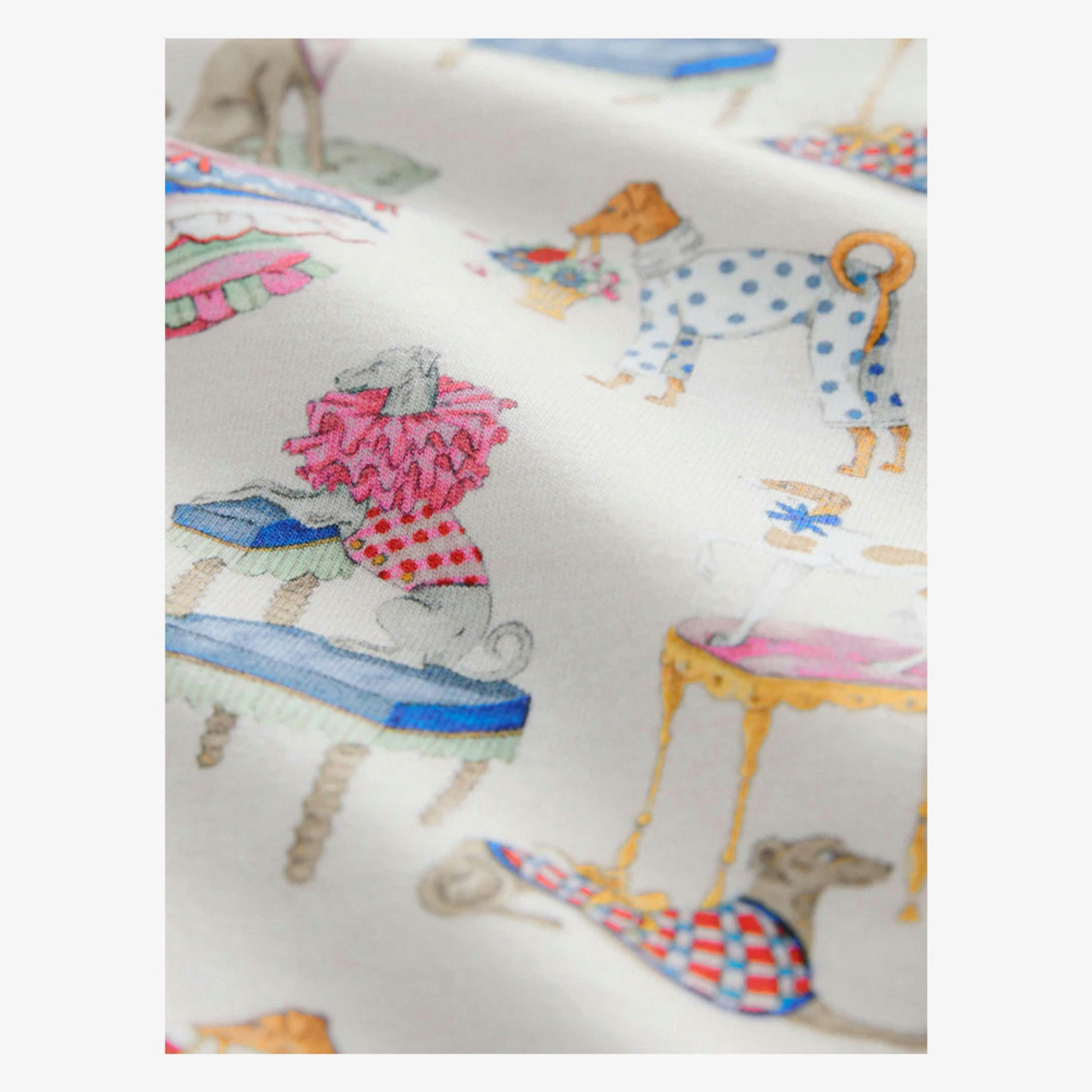 Cath Kidston Womens/Ladies Dogs Cotton Jersey Pyjama Set , view 1 of 1