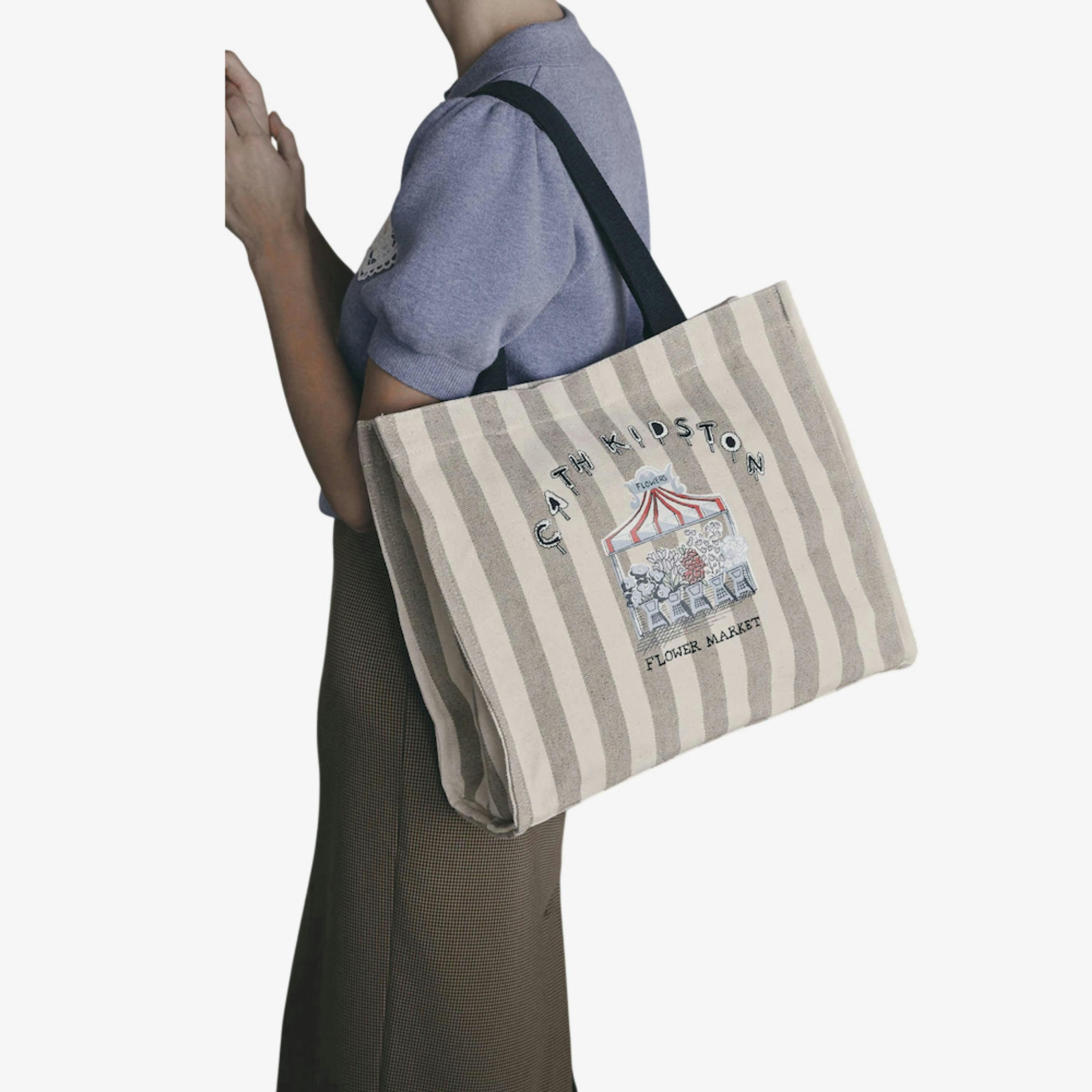 Cath Kidston Flower Market Canvas Tote Bag , view 1 of 1