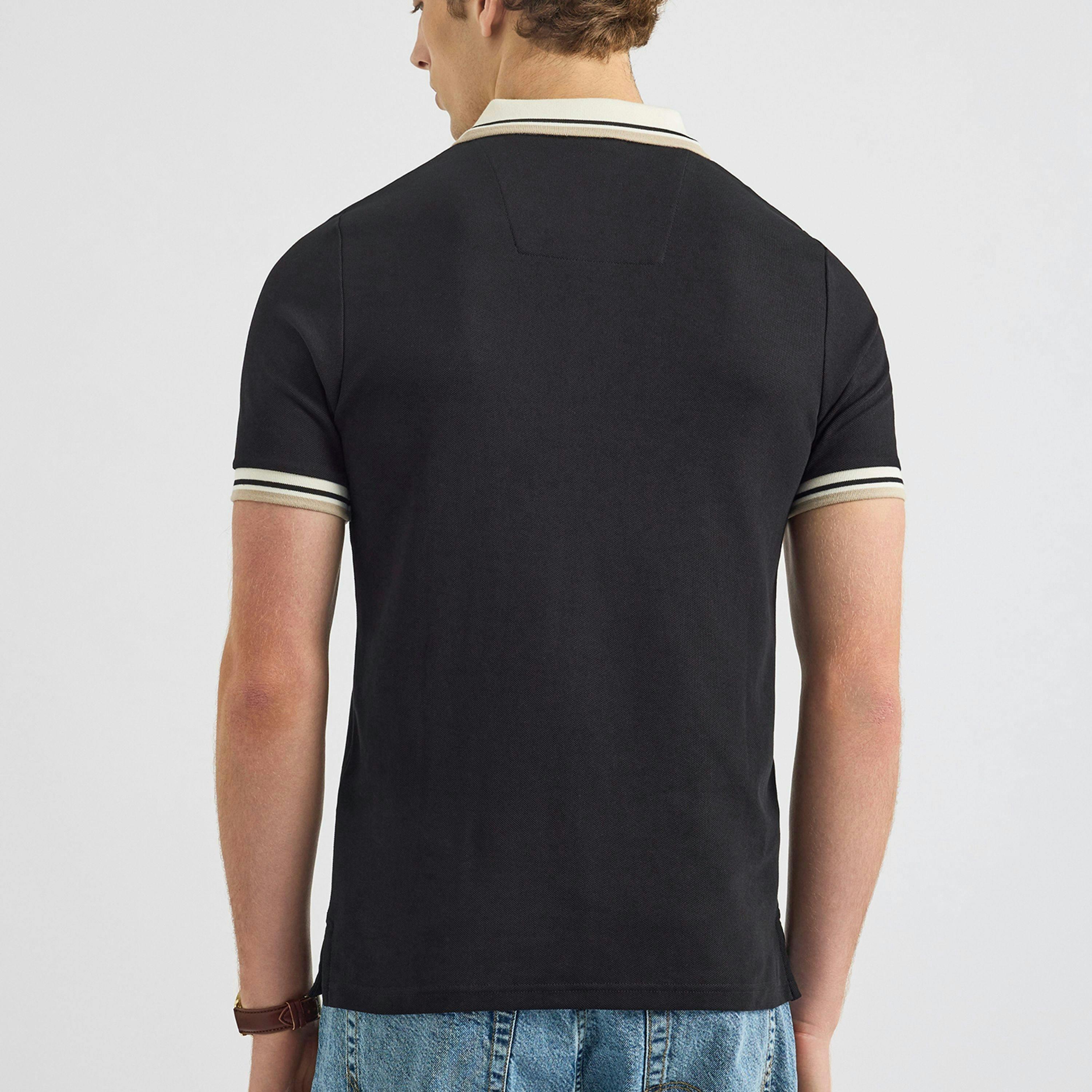 Bayer Polo Shirt - Black , view 2 of 4