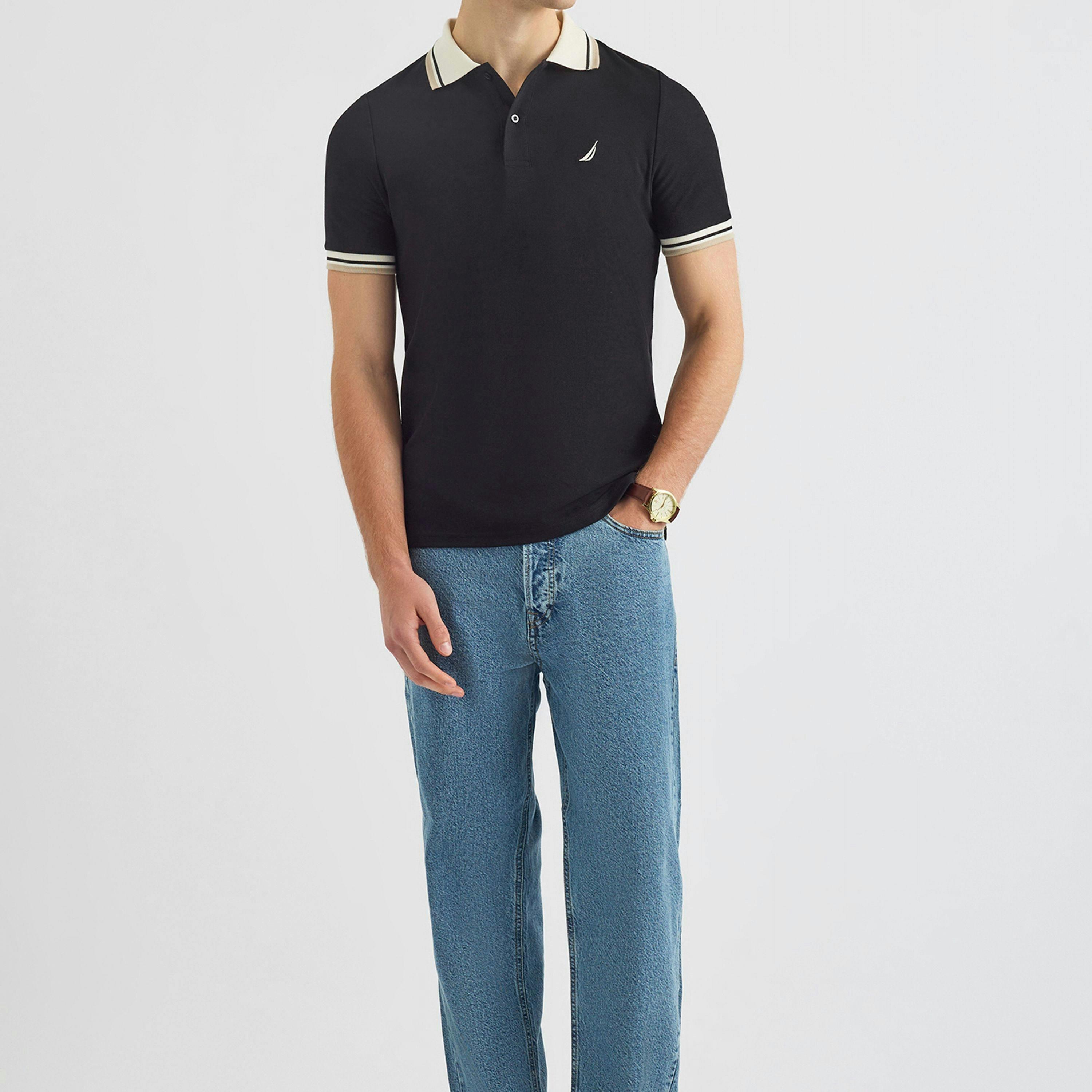 Bayer Polo Shirt - Black , view 3 of 4