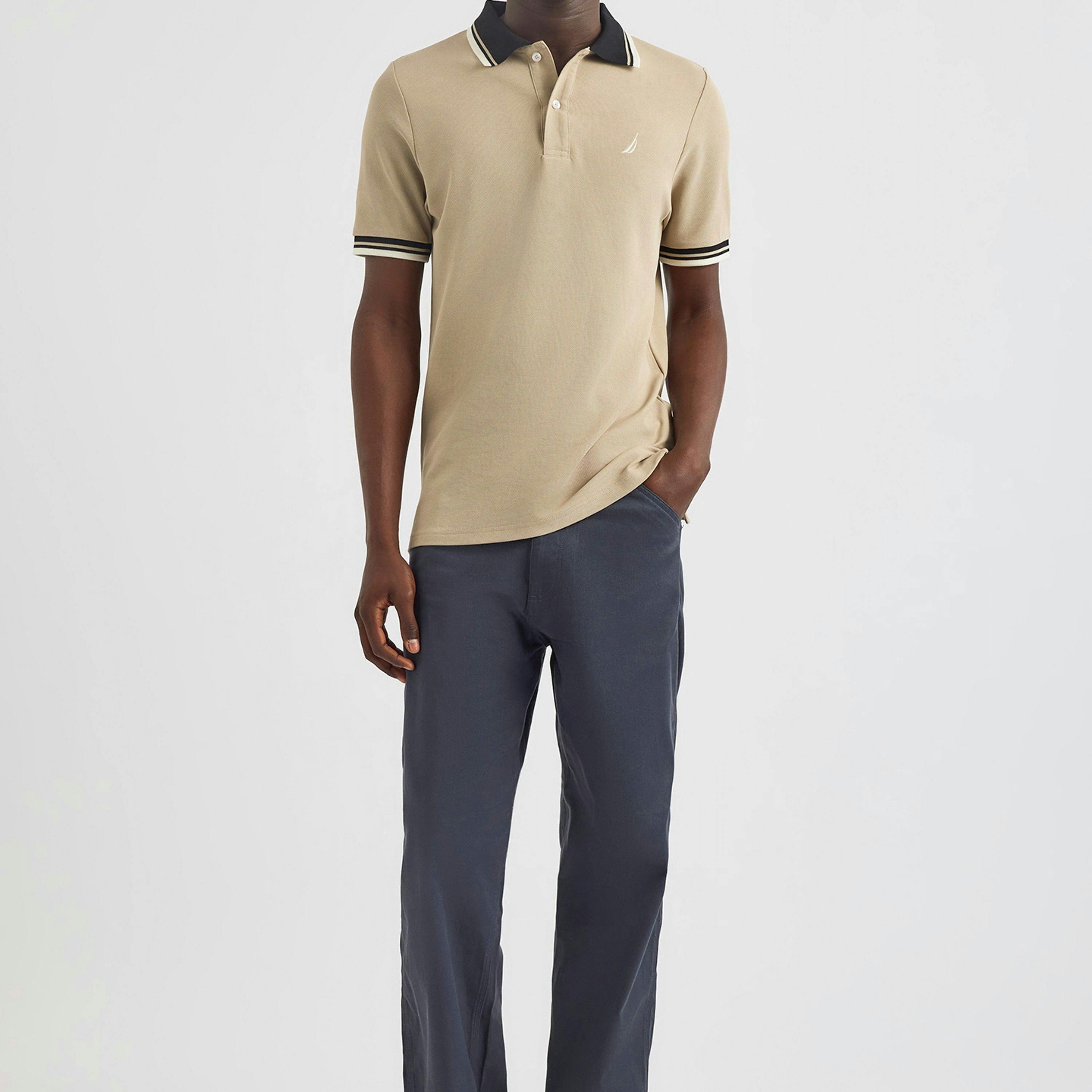 Bayer Polo Shirt - Latte , view 3 of 4