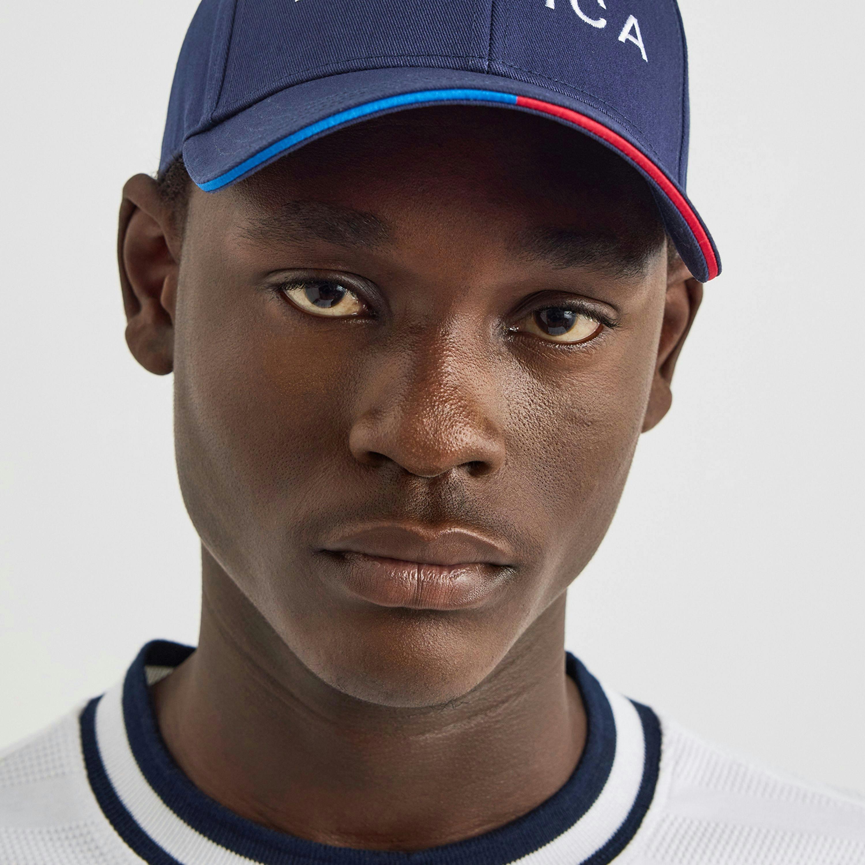 Atmore Snapback Cap - Dark Navy , view 1 of 3