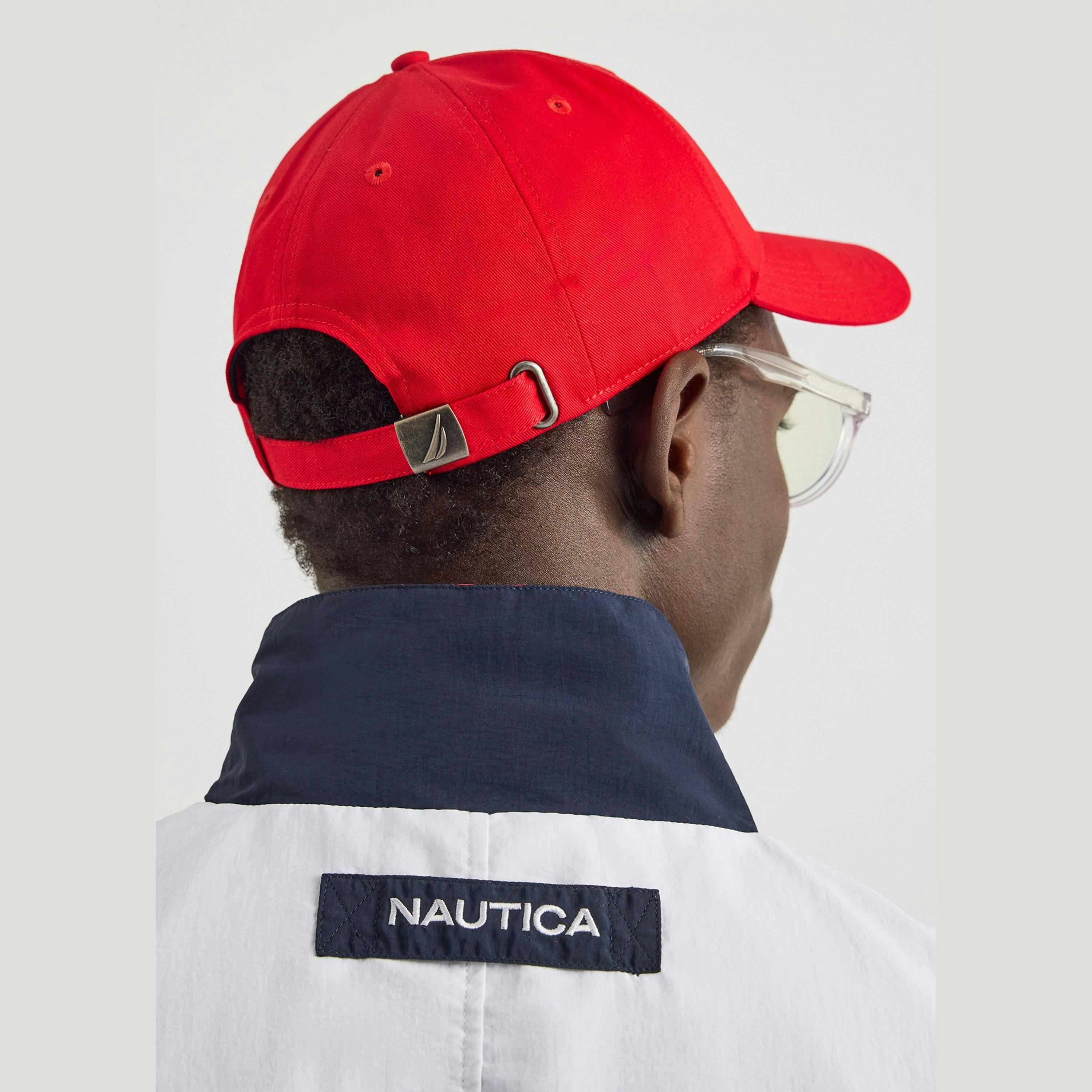 Balzac Strapback Cap - Red , view 2 of 3