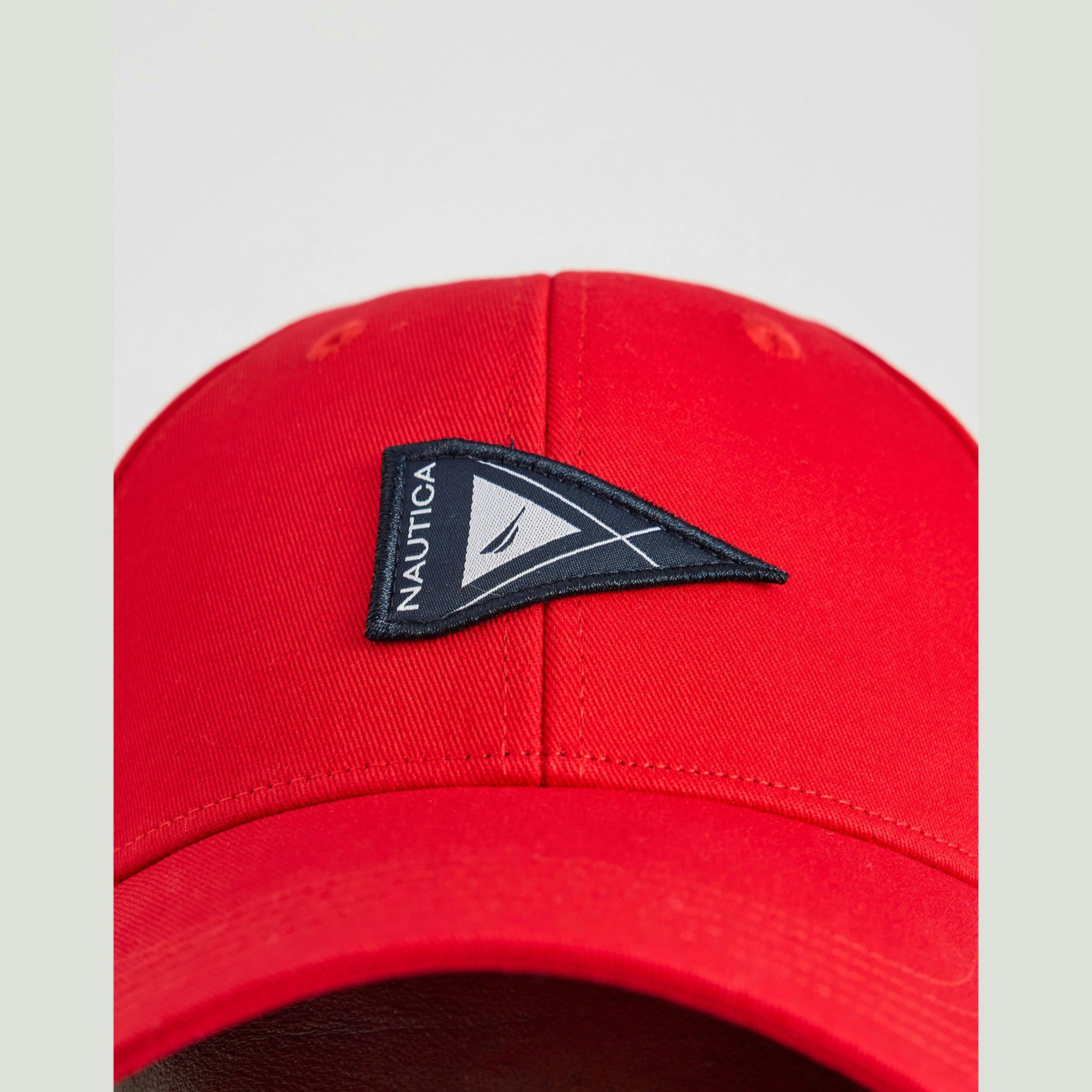 Balzac Strapback Cap - Red , view 3 of 3