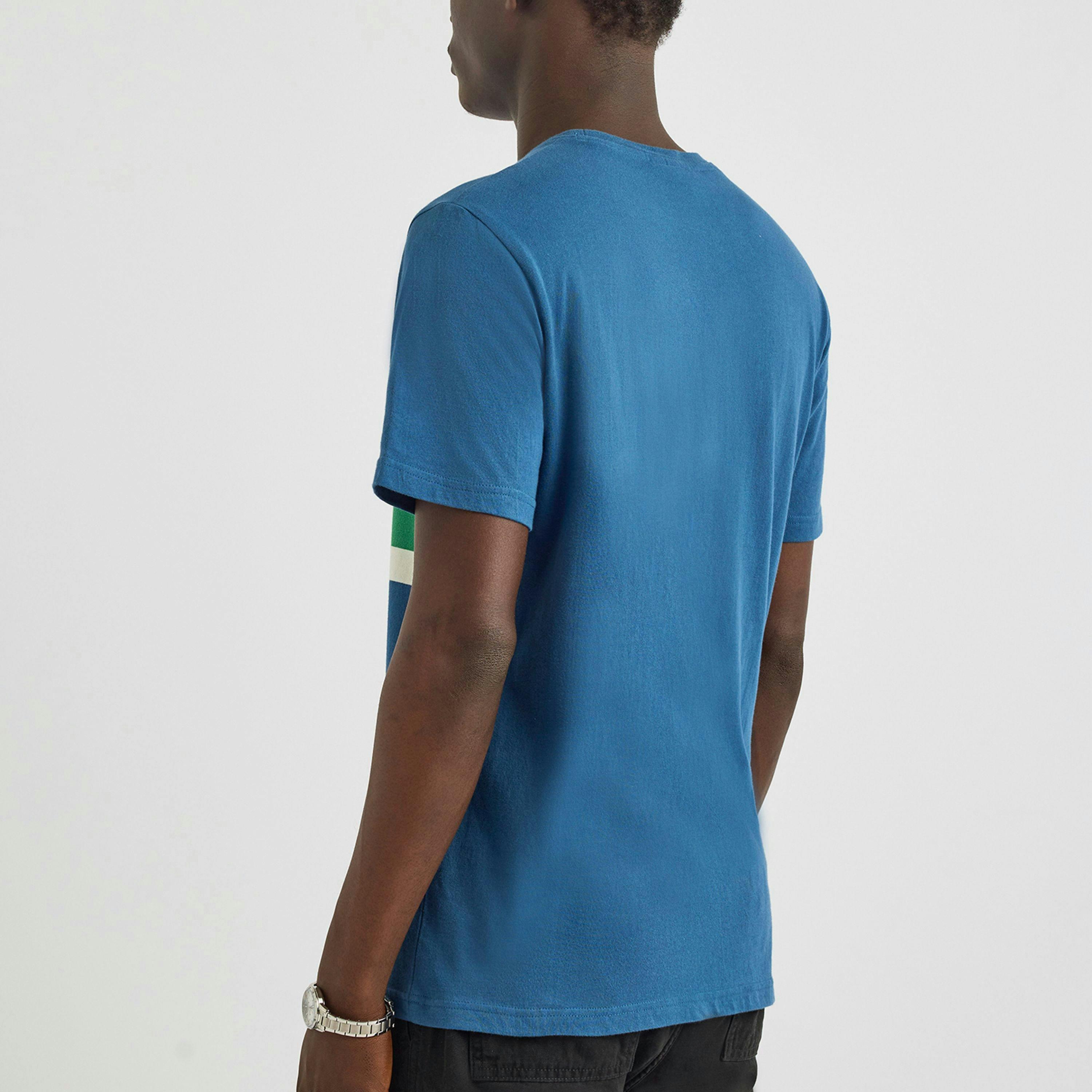 Cagney T-Shirt - Washed Denim , view 2 of 3
