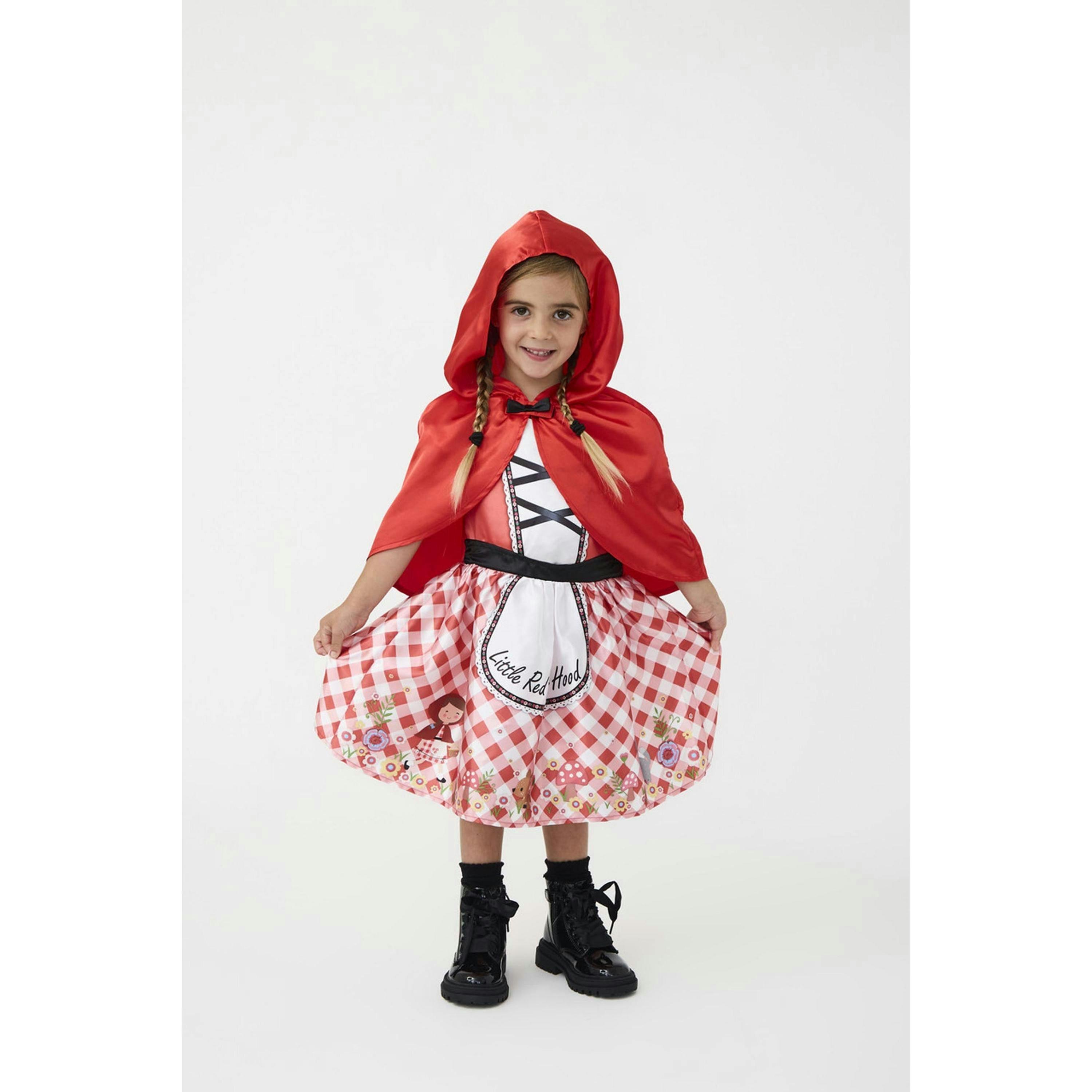 Blues Group Girls Red Little Red Riding Hood 2 Piece Costume by Vanilla Underground , view 1 of 5