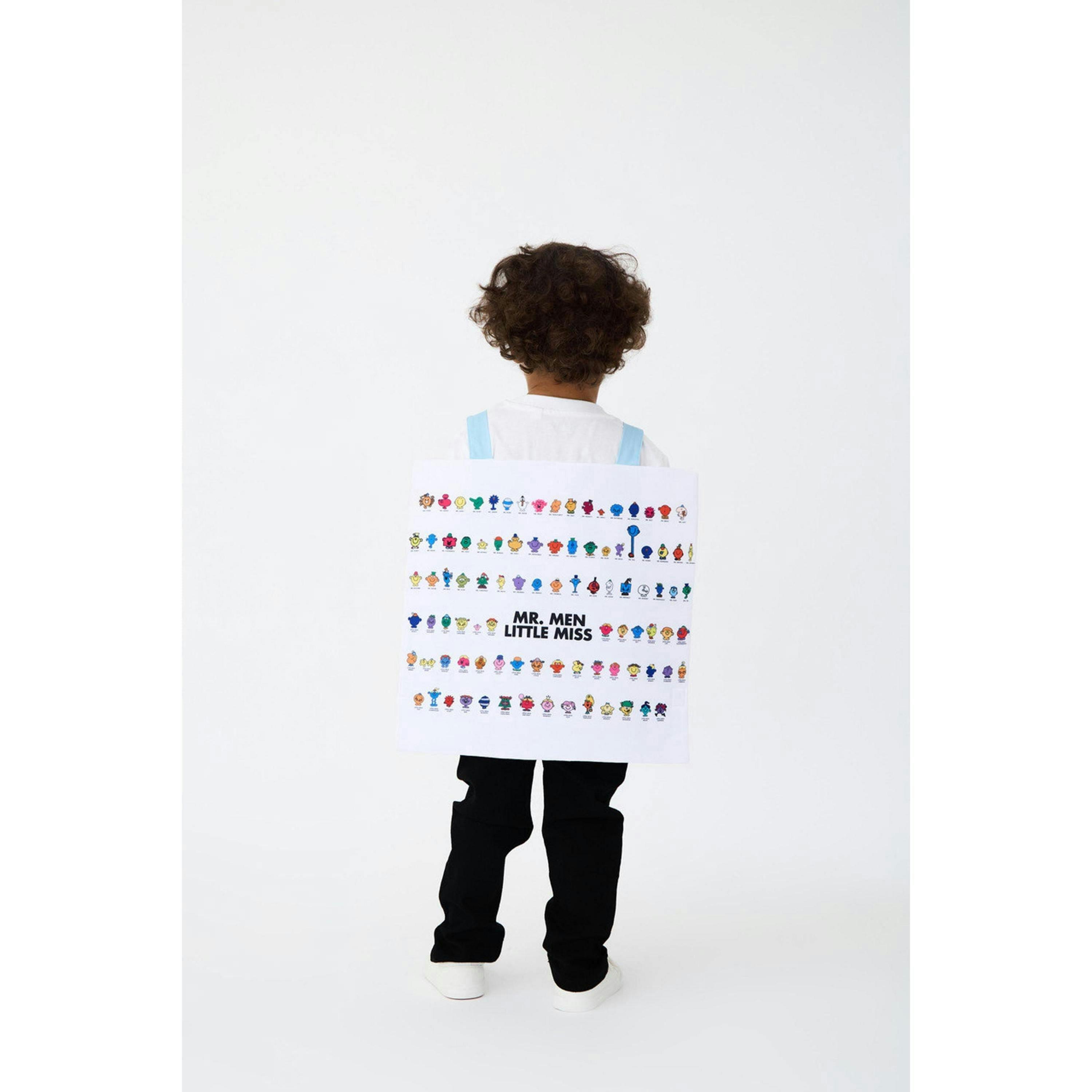 Mr. Men Unisex Kids Multicoloured Little Miss 1 Piece Costume (One Size) by Vanilla Underground , view 3 of 4