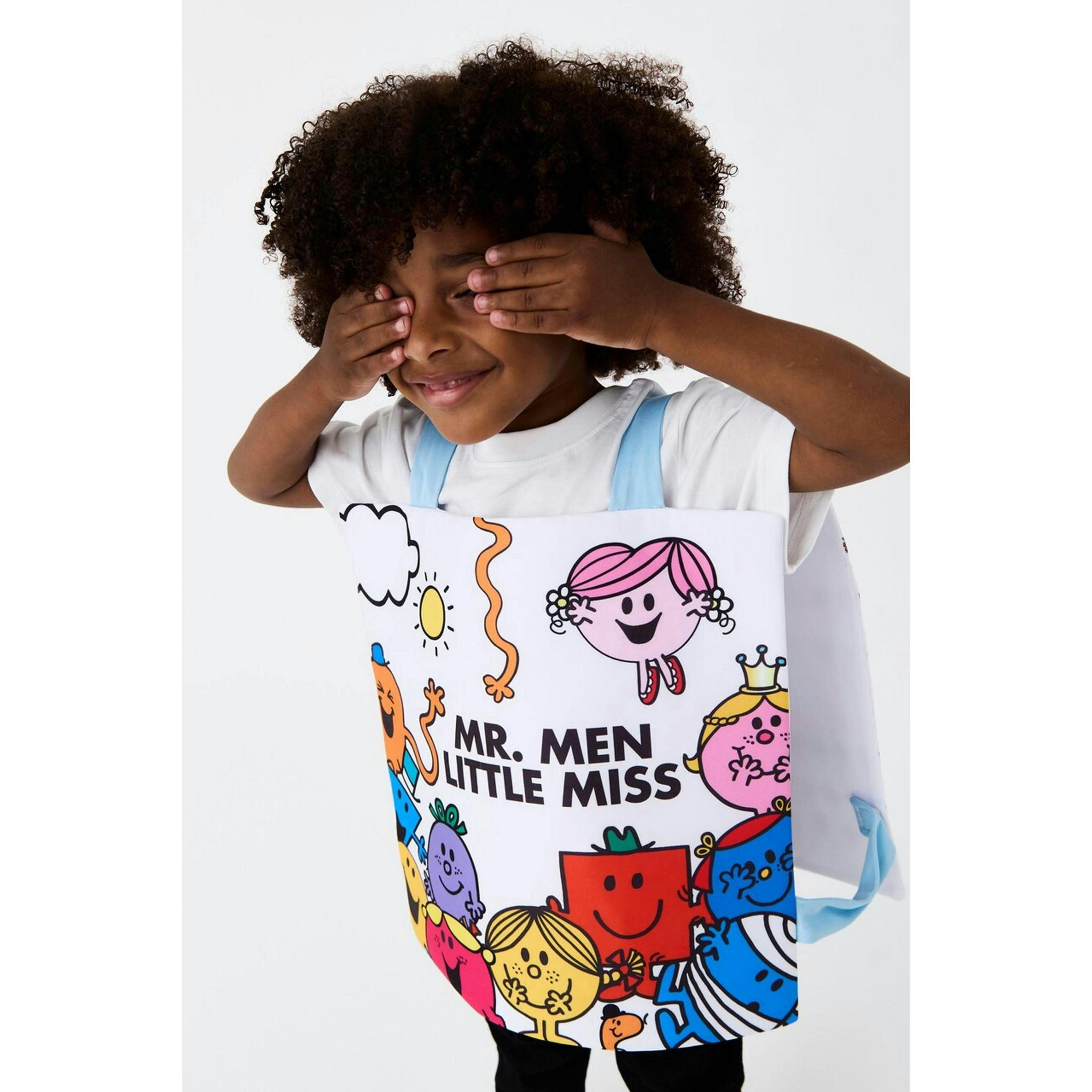 Mr. Men Unisex Kids Multicoloured Little Miss 1 Piece Costume (One Size) by Vanilla Underground , view 4 of 4