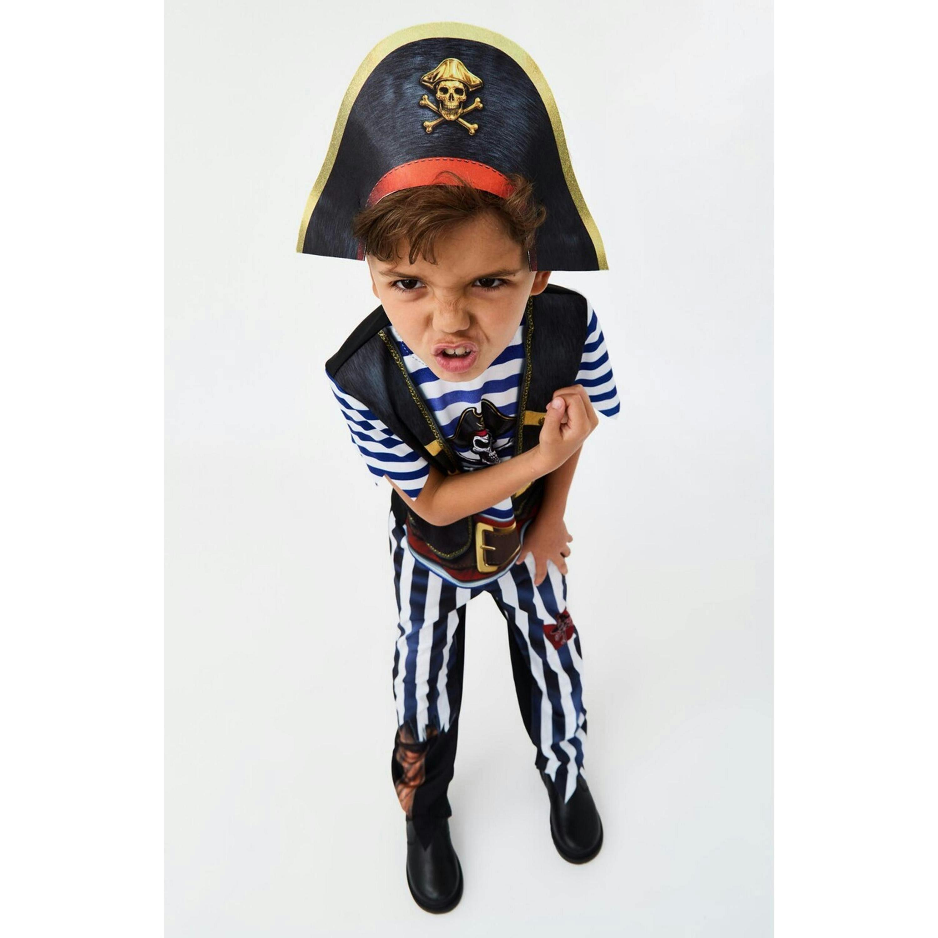 Blues Group Boys Multicoloured Pirate 3 Piece Costume by Vanilla Underground , view 1 of 5