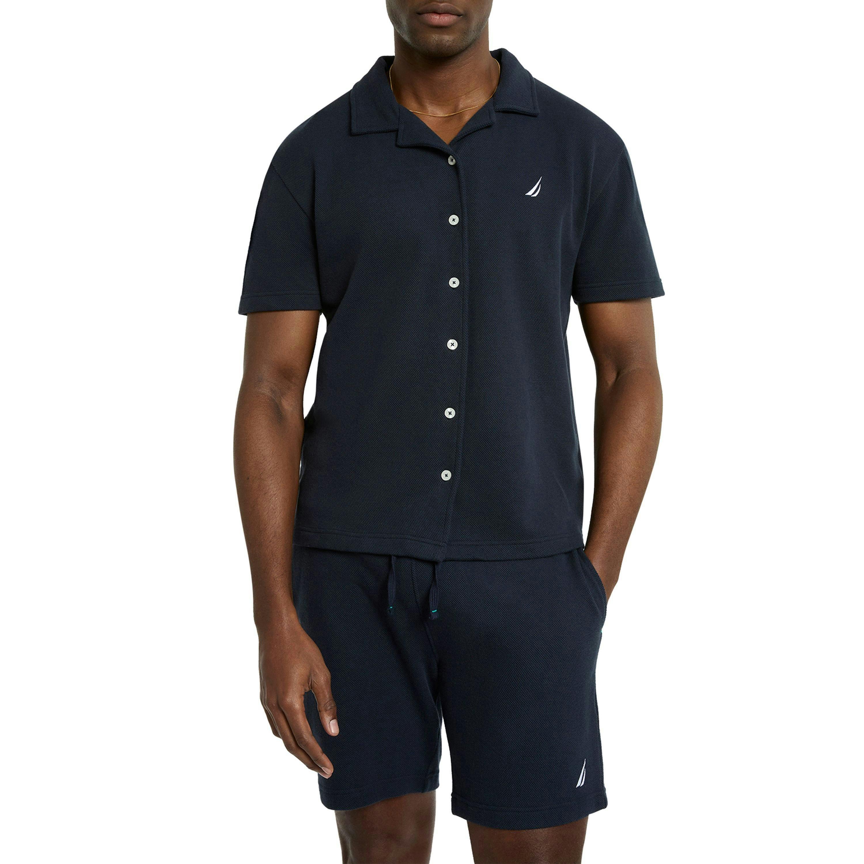 Dundo Short Sleeve Shirt - Dark Navy , view 1 of 1