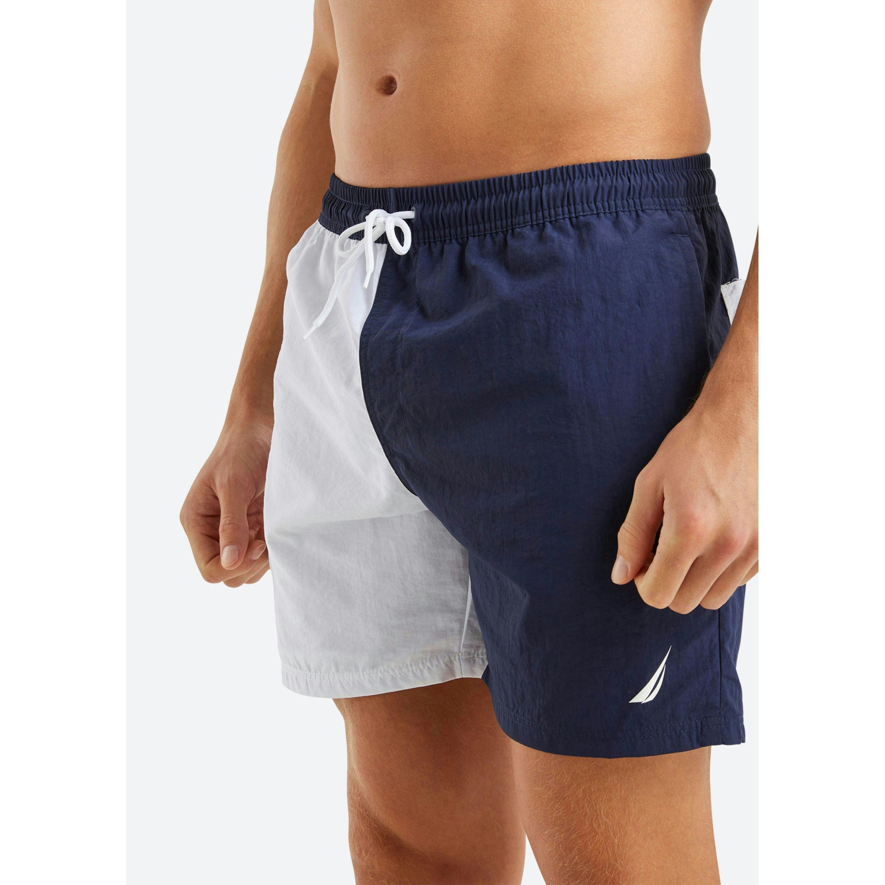 Henri 6" Swim Short - Dark Navy , view 1 of 3