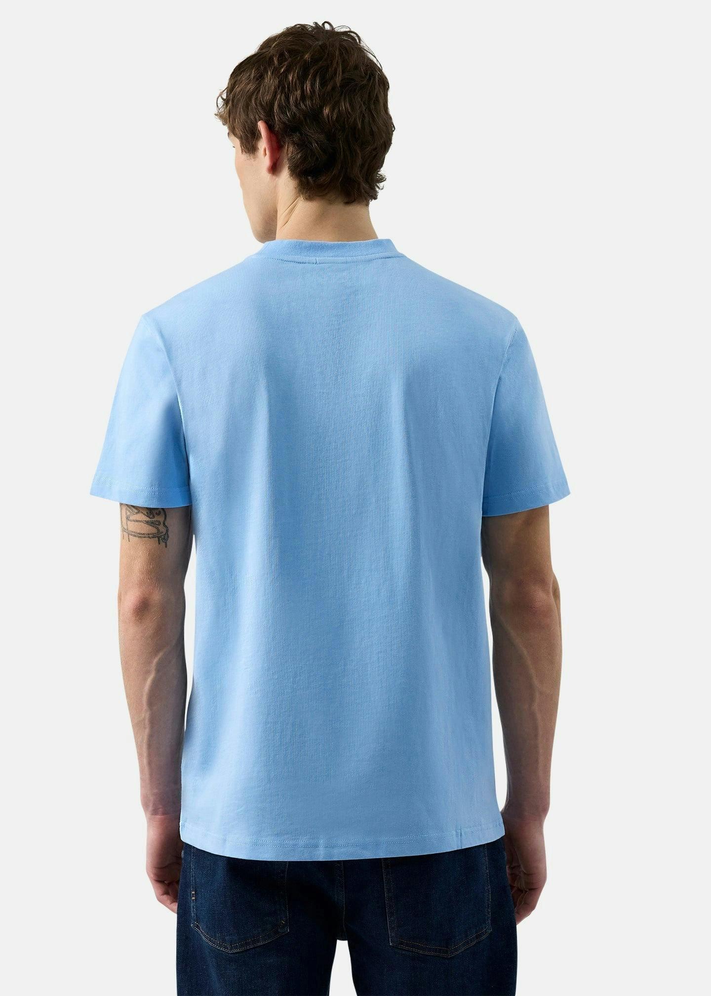 Cambell T-Shirt - Sky Blue , view 3 of 5