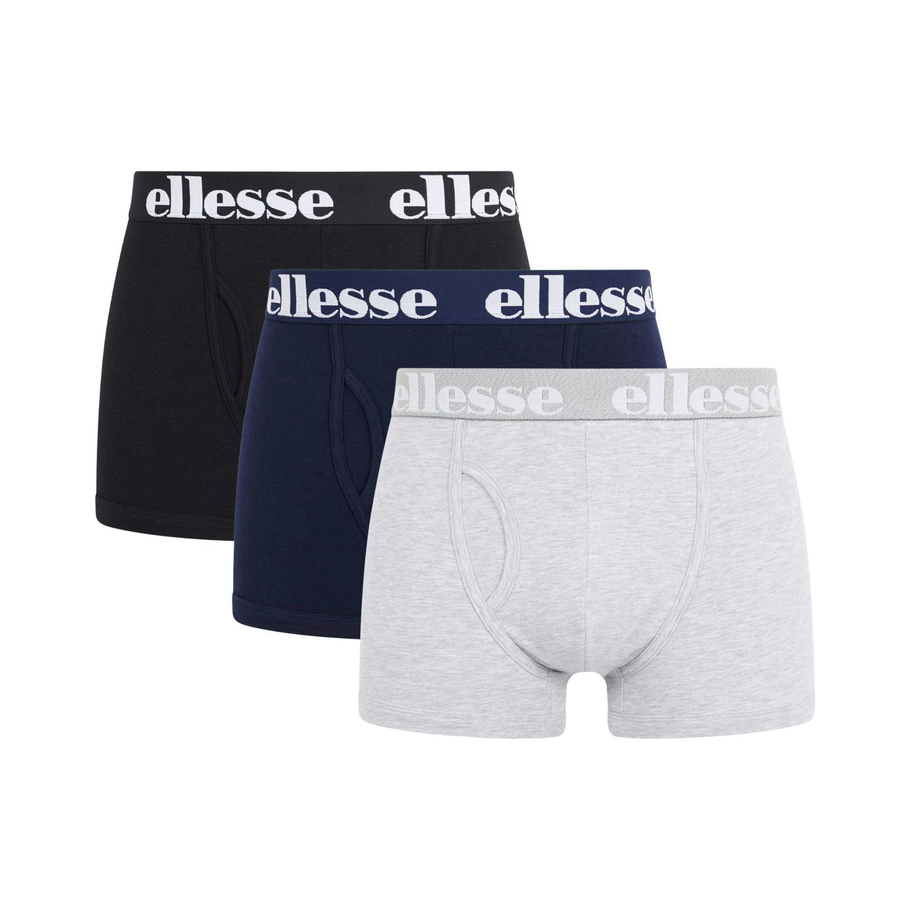 Hali 3pk Boxers - Black/Navy/Grey , view 1 of 4