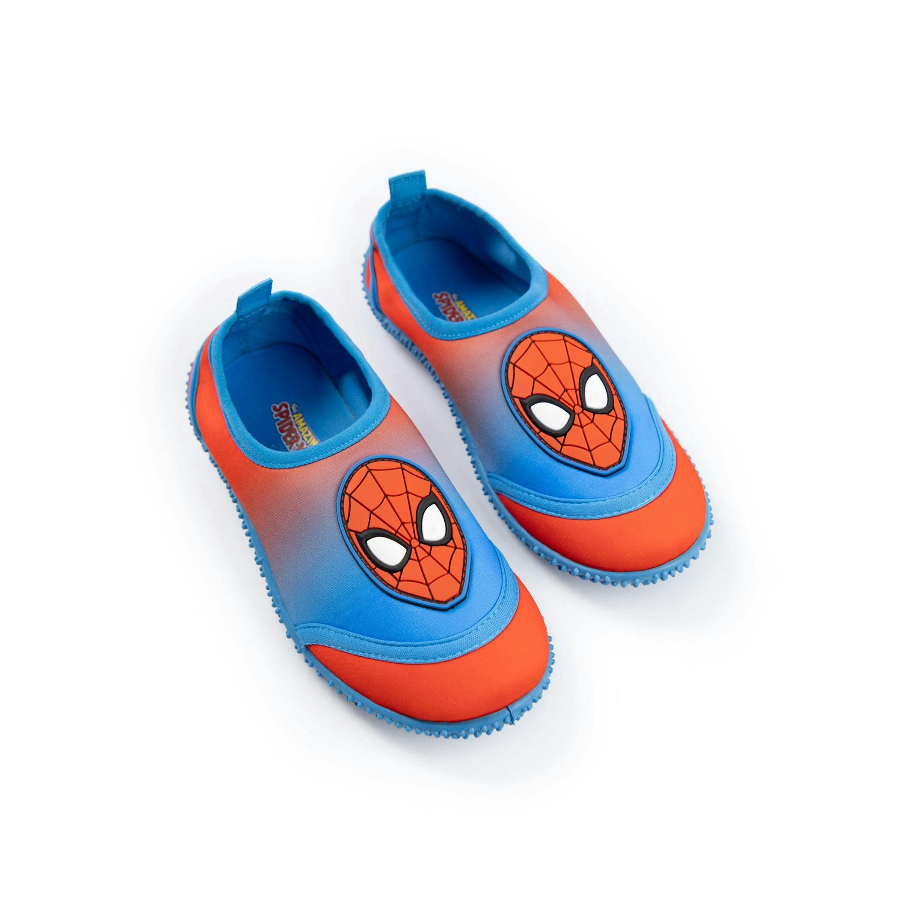 Spiderman Boys Red Character Aqua Shoes by Vanilla Underground , view 1 of 6