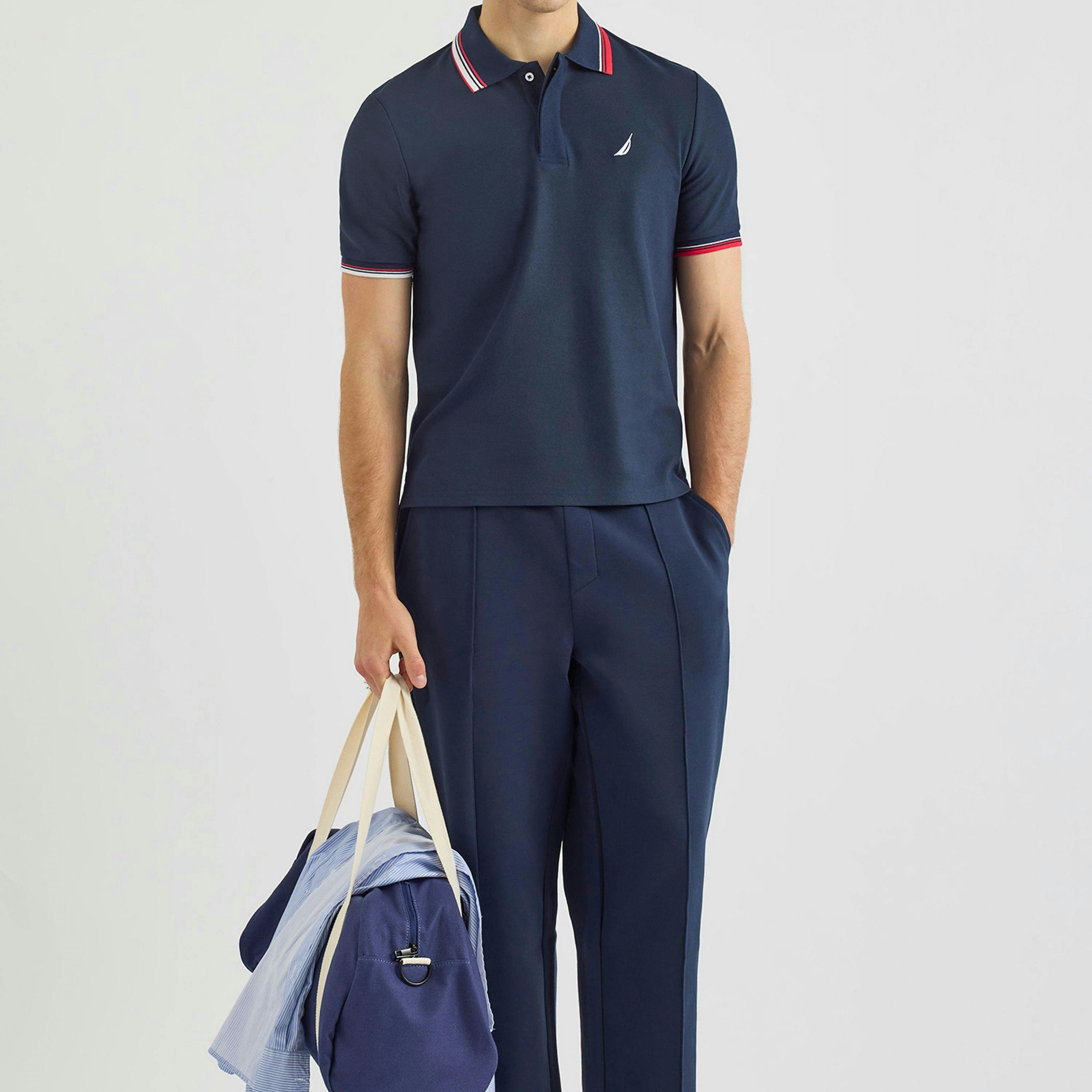 Atabay Polo Shirt - Dark Navy , view 3 of 4