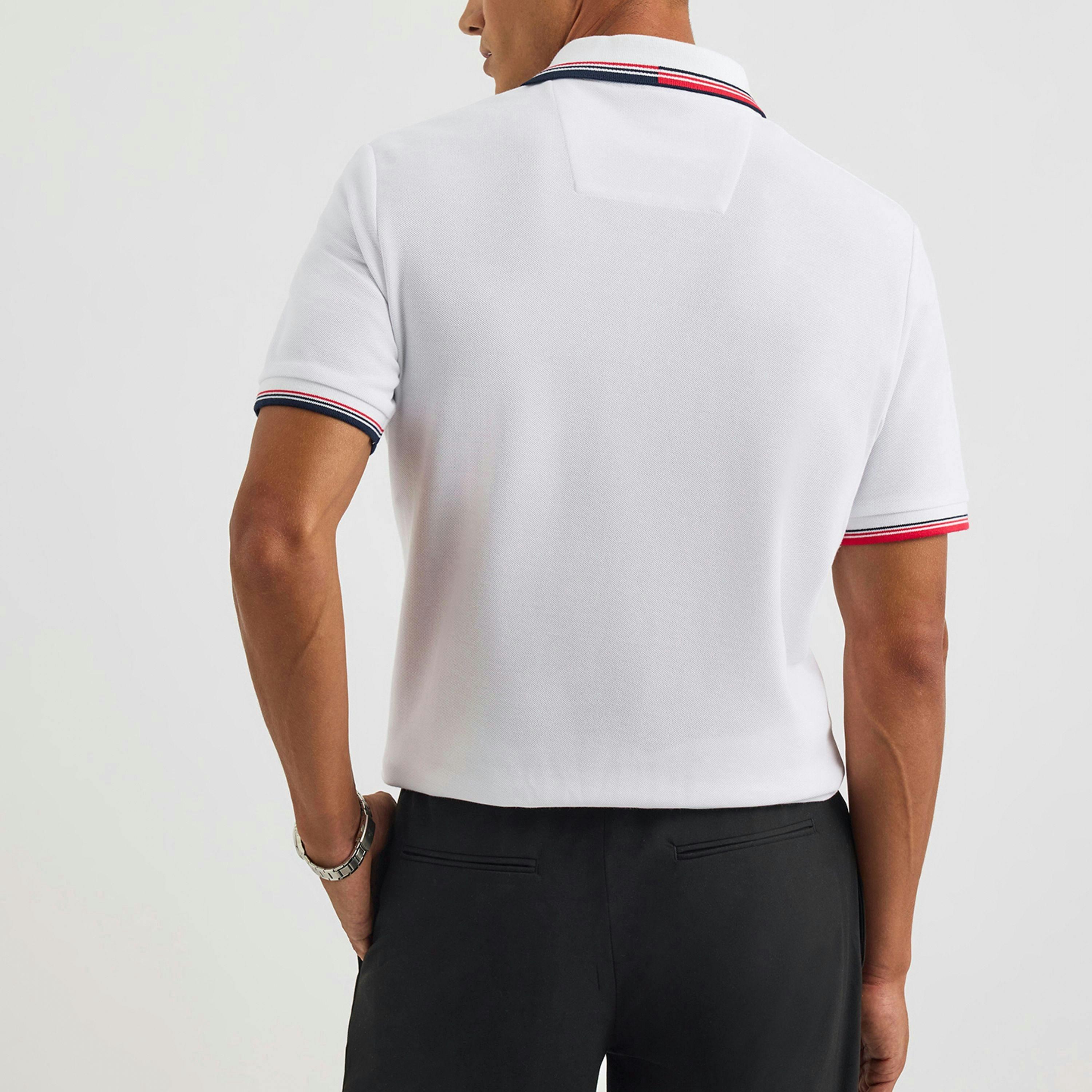 Atabay Polo Shirt - White , view 2 of 4