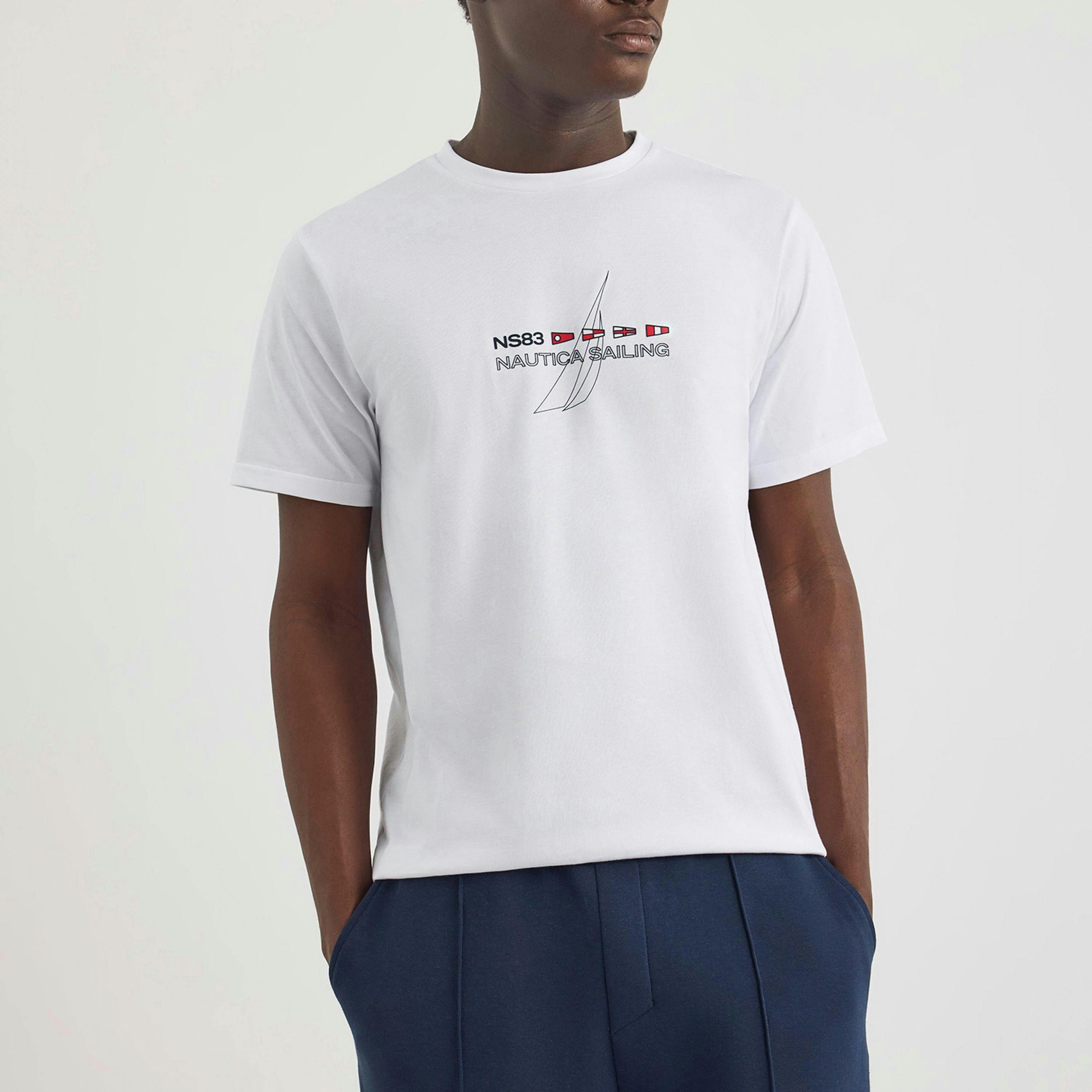 Aukai SS T-Shirt - White , view 1 of 4
