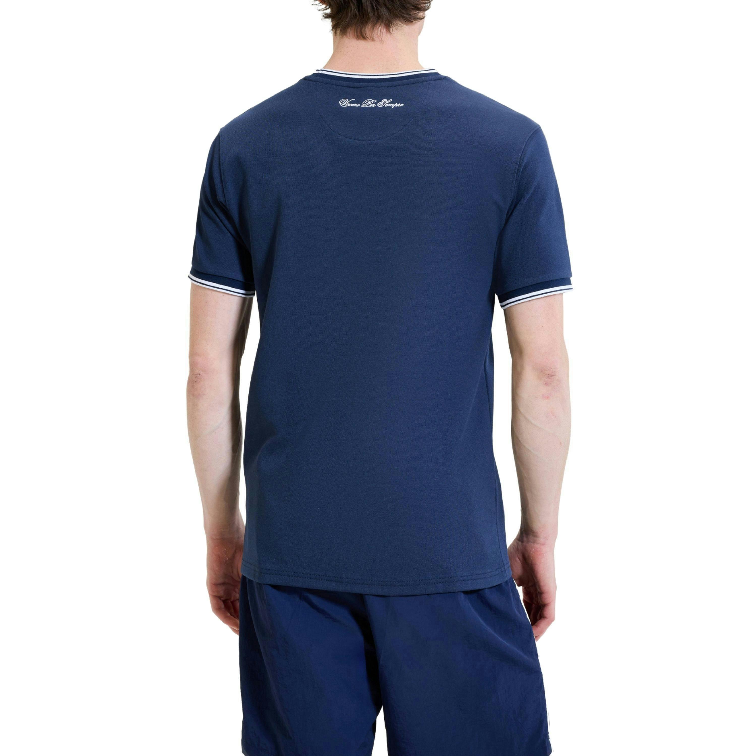 Belvider Tee - Navy , view 3 of 3