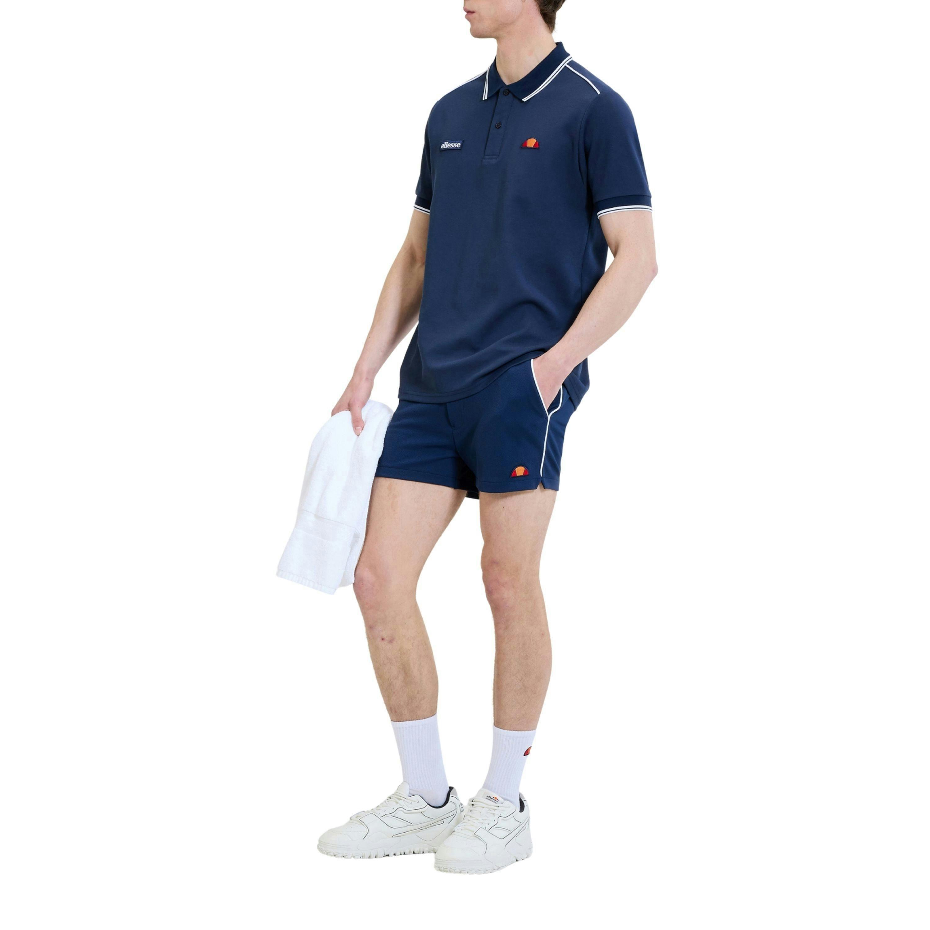 Macchino S/S Polo - Navy , view 1 of 3