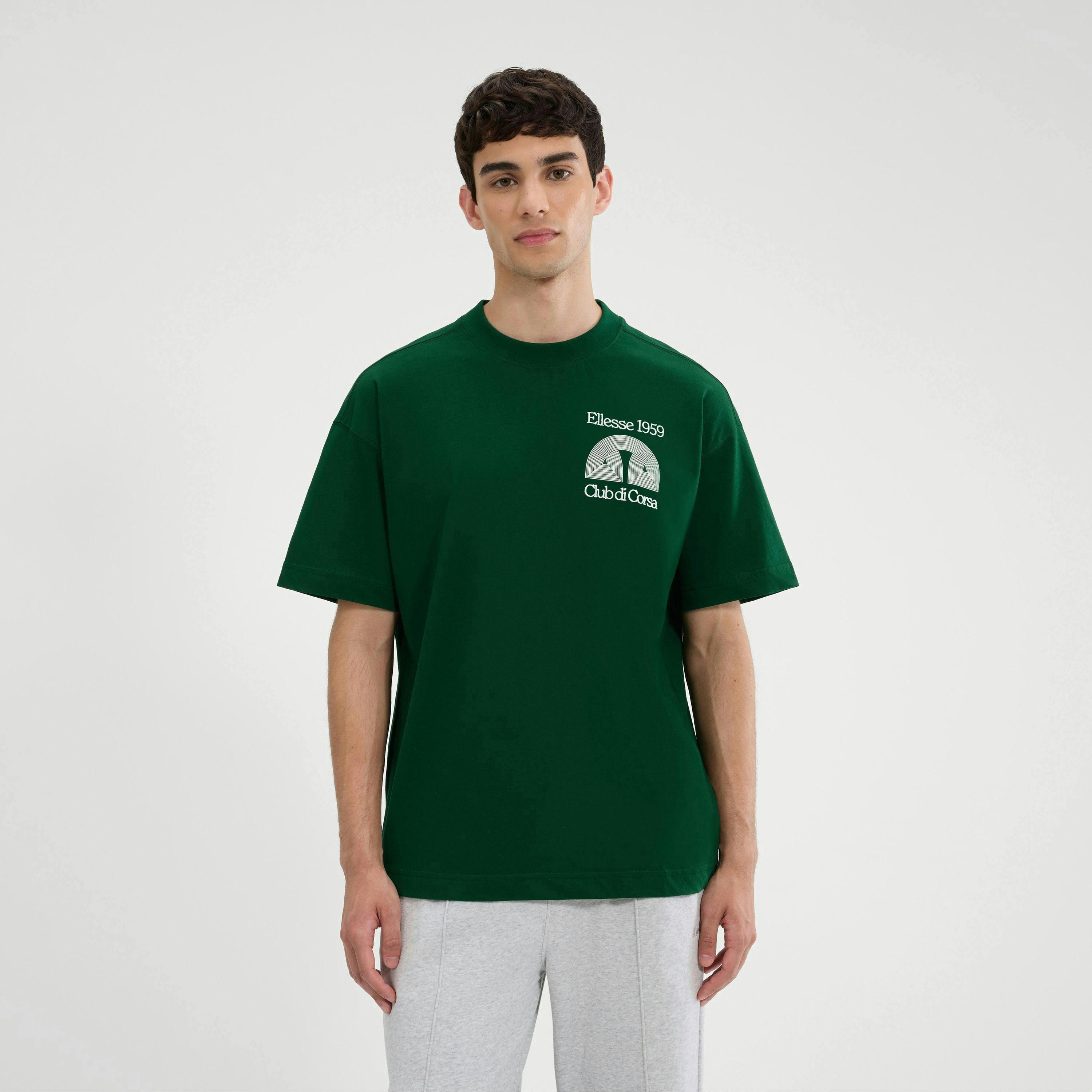 Club Di Corsa Tee - Dark Green , view 1 of 4