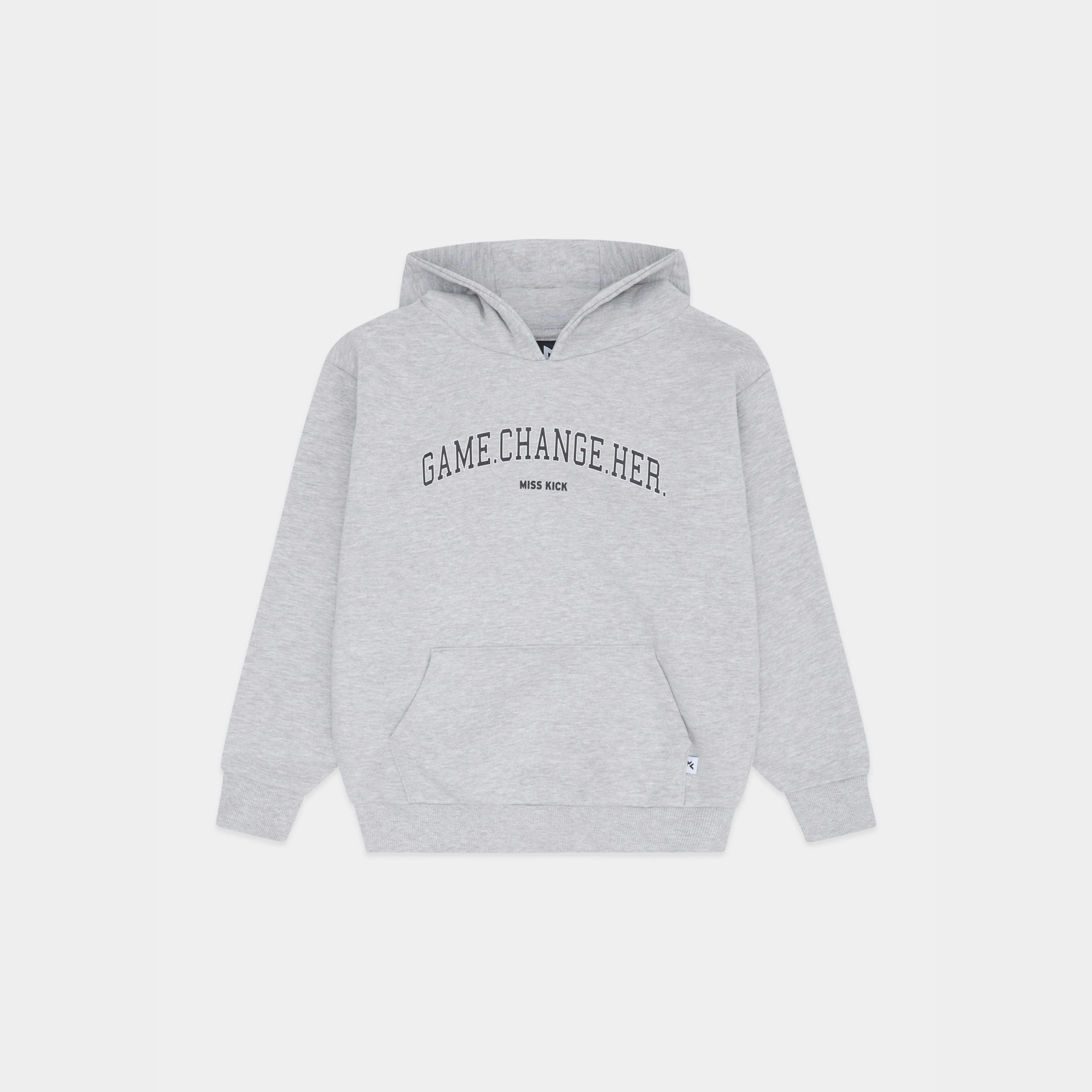 Karaline Oh Hoody - Grey Marl , view 1 of 4
