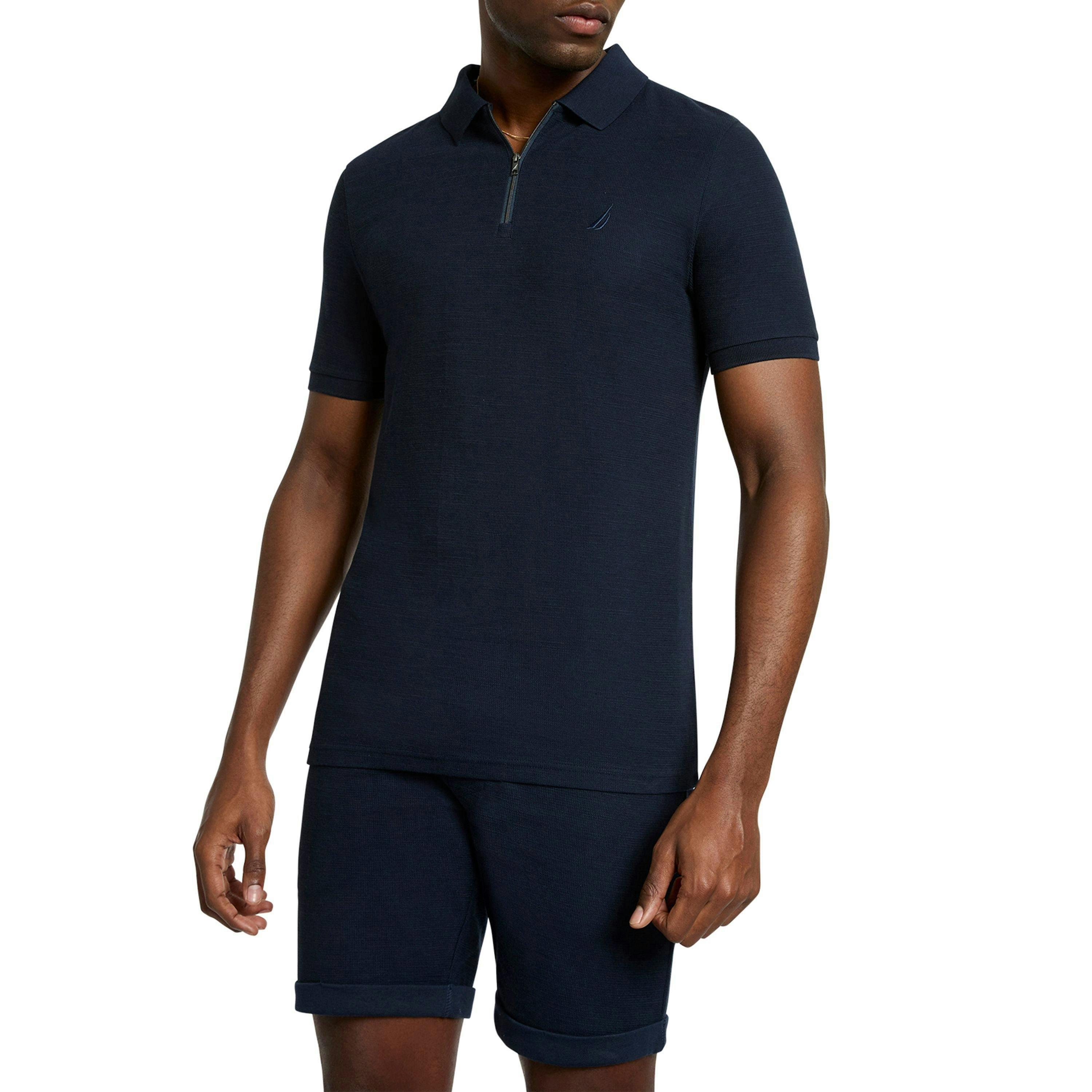 Amalfi Polo Shirt - Dark Navy , view 1 of 1