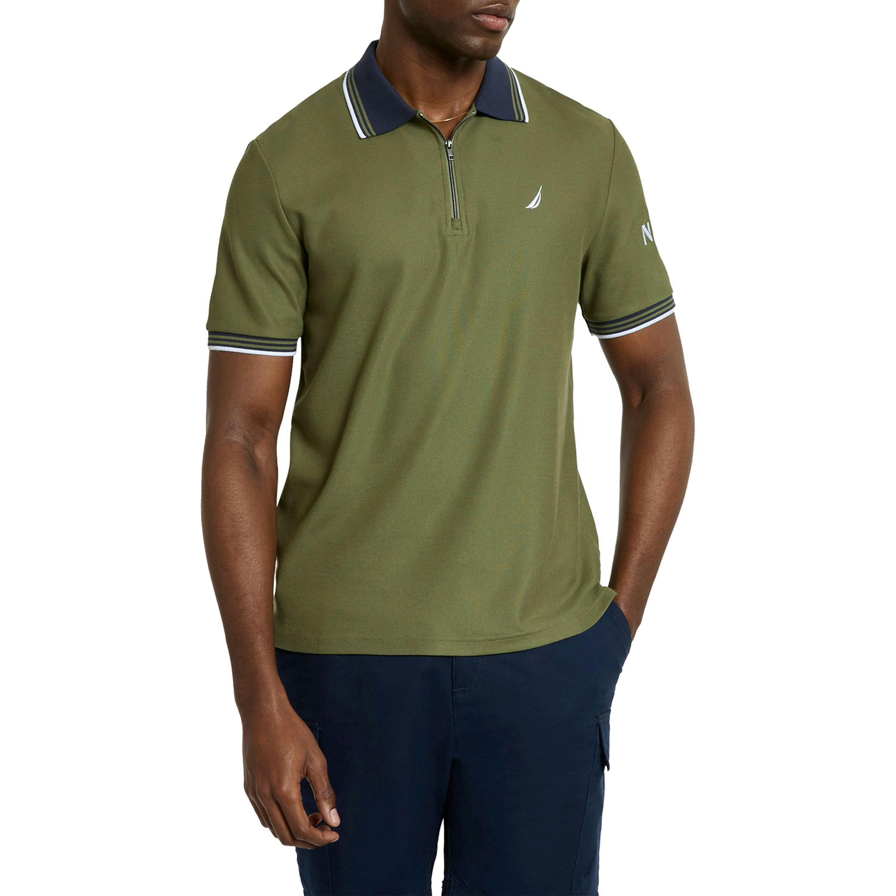 Knowle Polo Shirt - Khaki , view 1 of 1