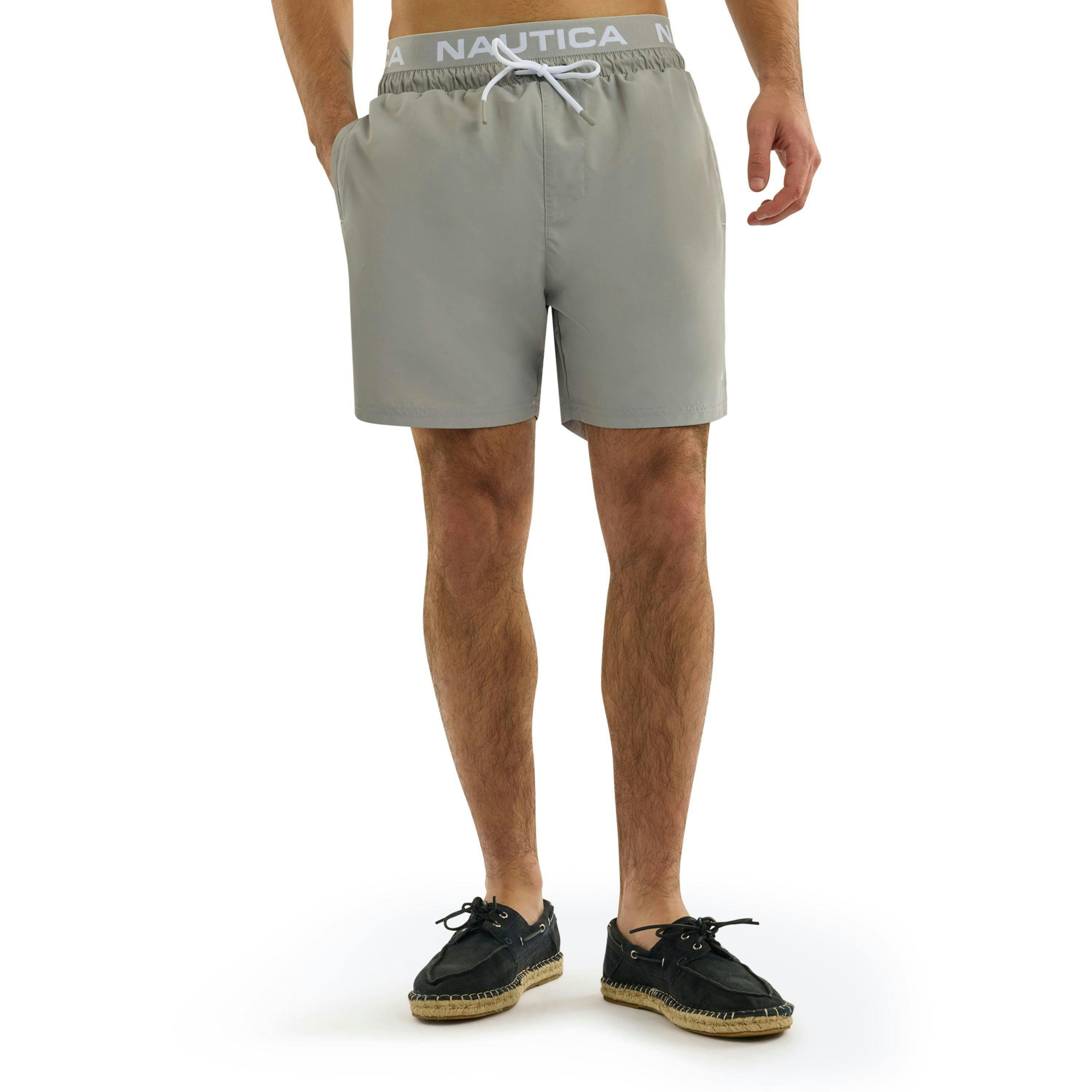 Guam 6" Swim Short - Light Grey , view 1 of 1