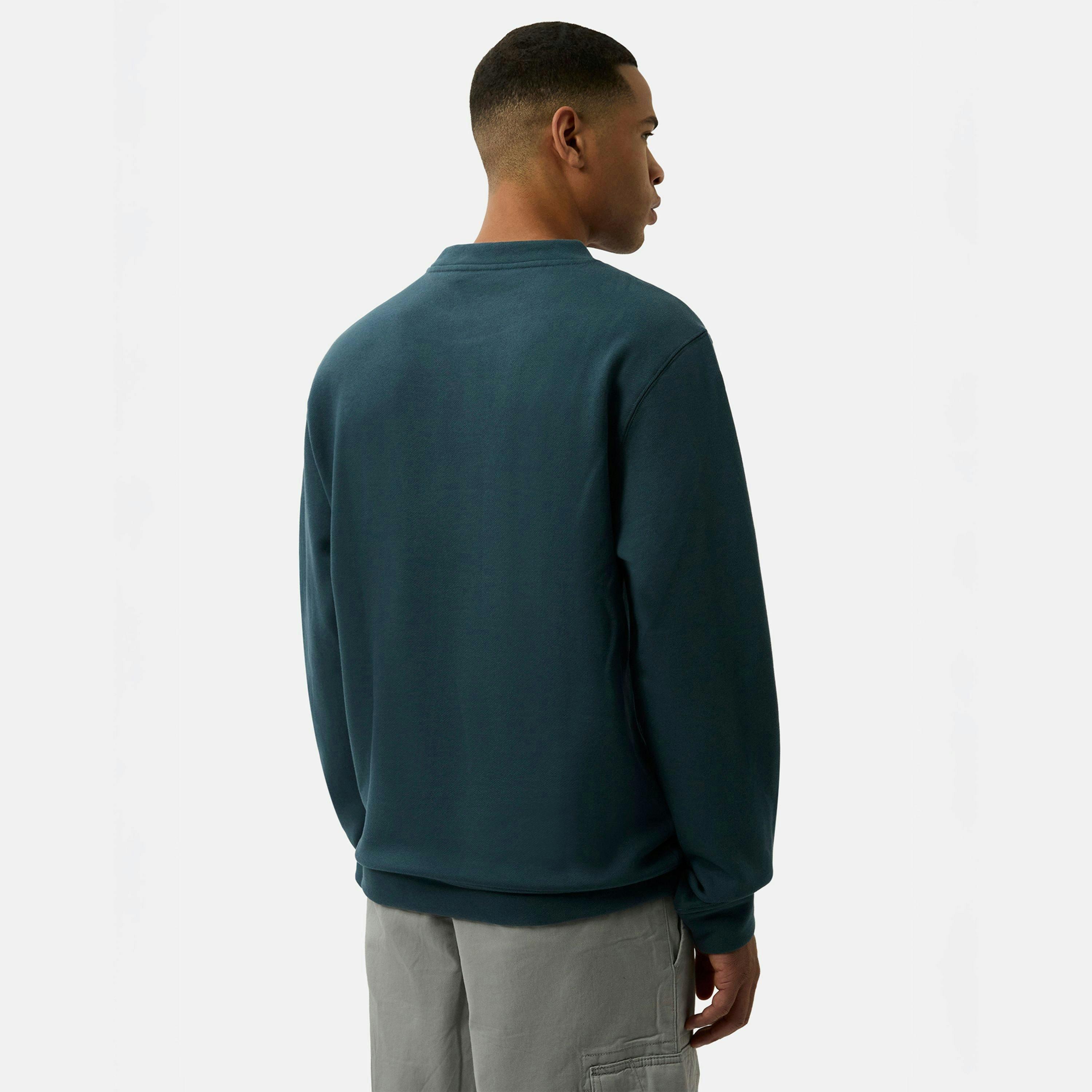 Archie Crew Sweat - Dark Blue , view 2 of 4
