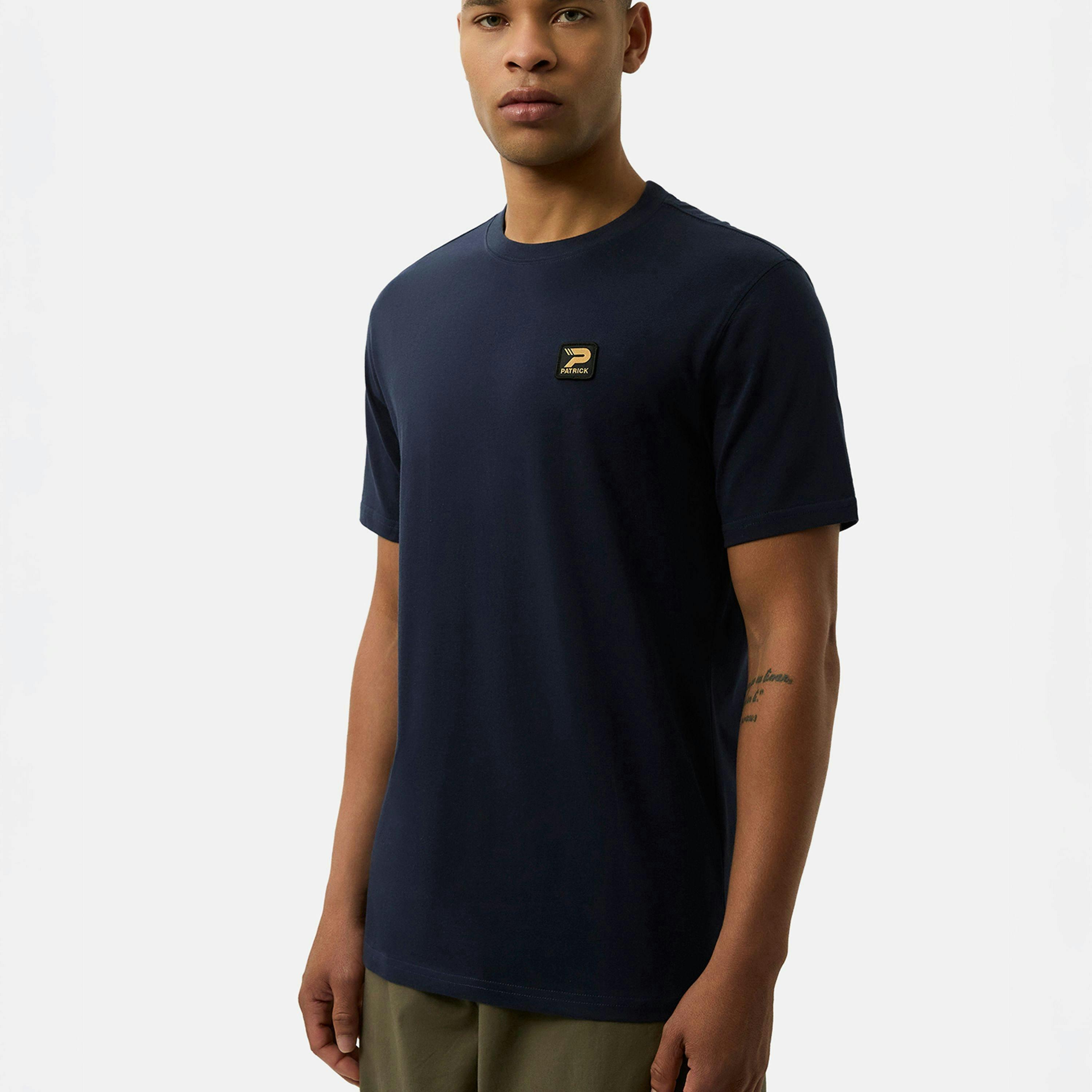 Cambell Tee - Navy , view 1 of 3