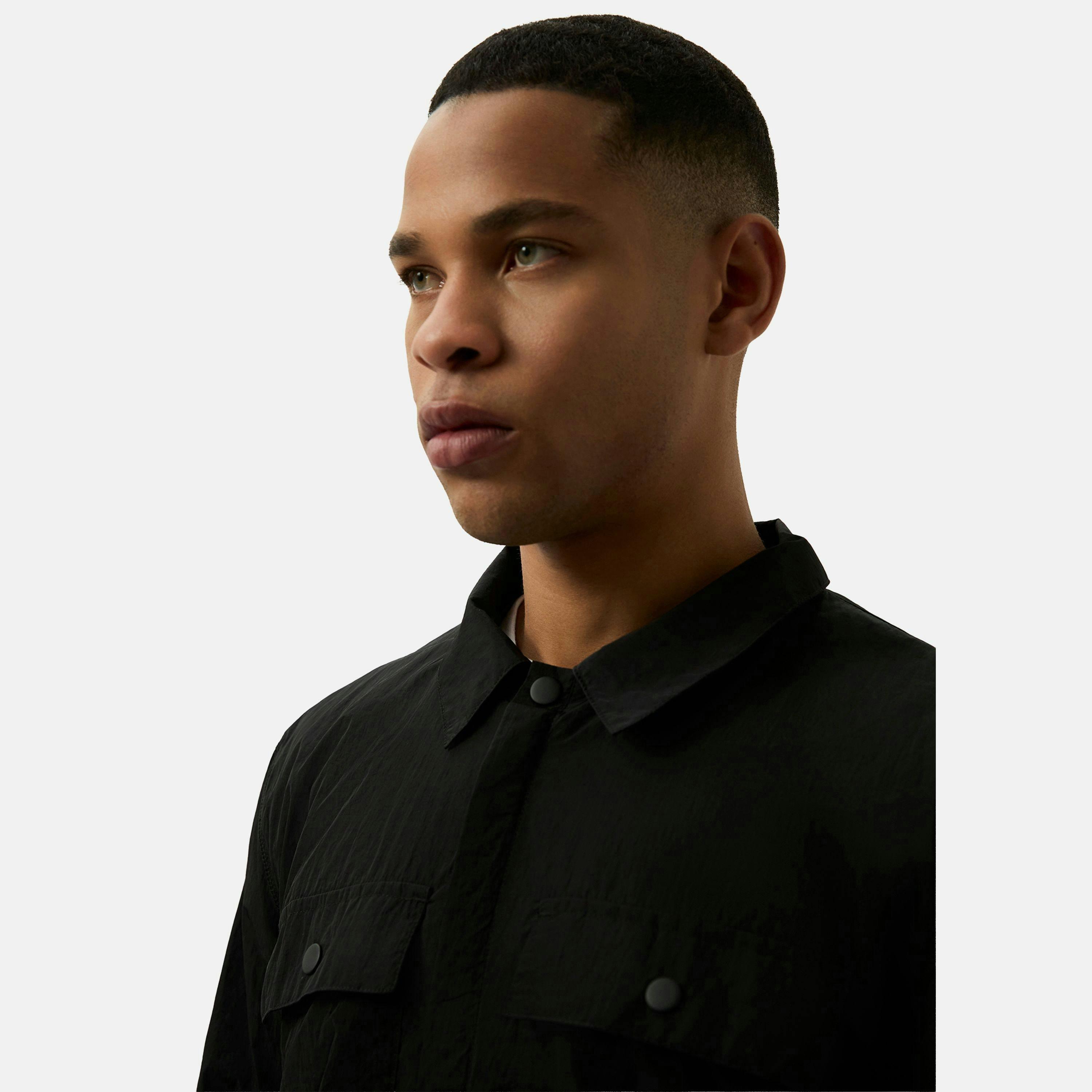 Jackson Overshirt - Black , view 3 of 4