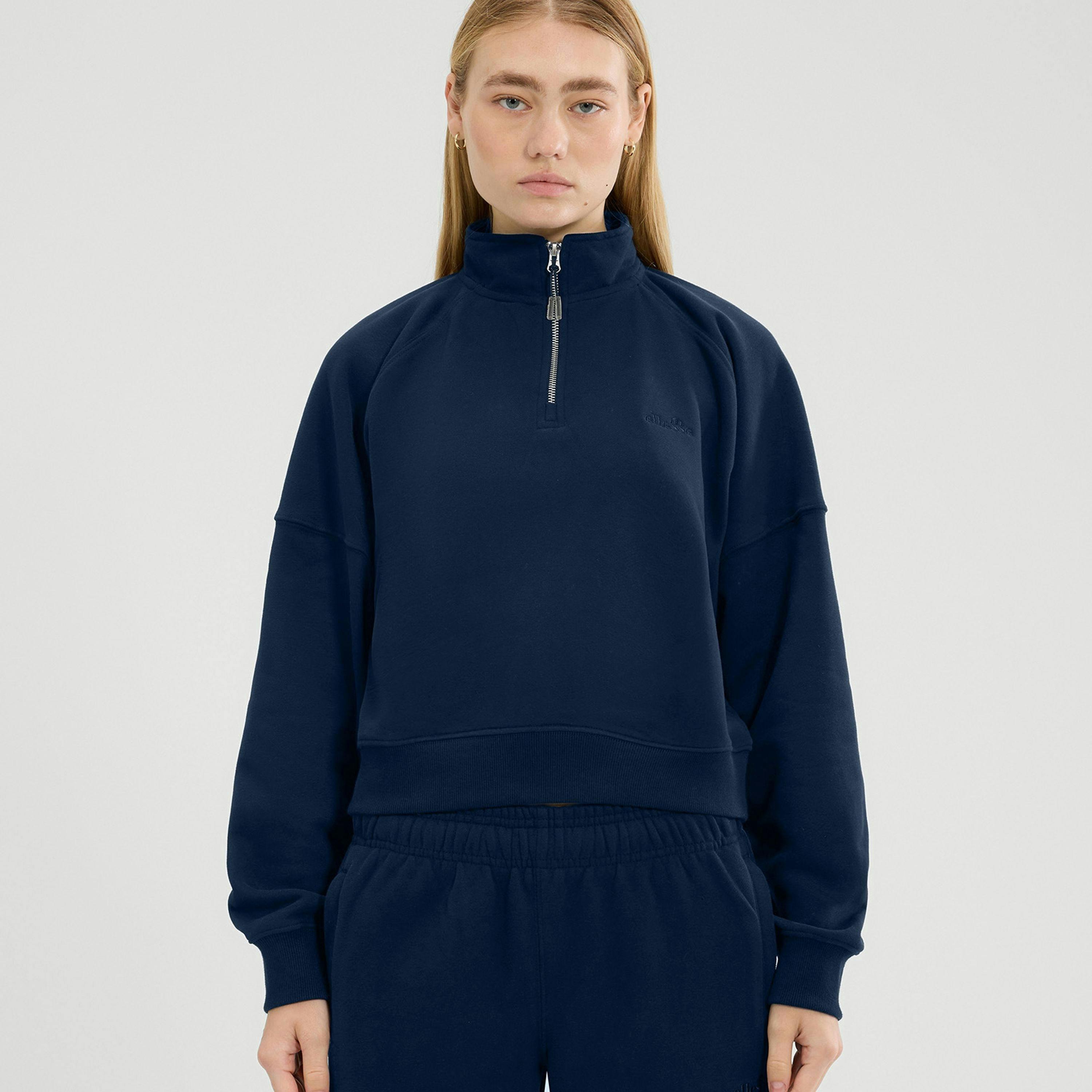 Carrera 1/4 Zip Sweatshirt - Navy , view 1 of 4