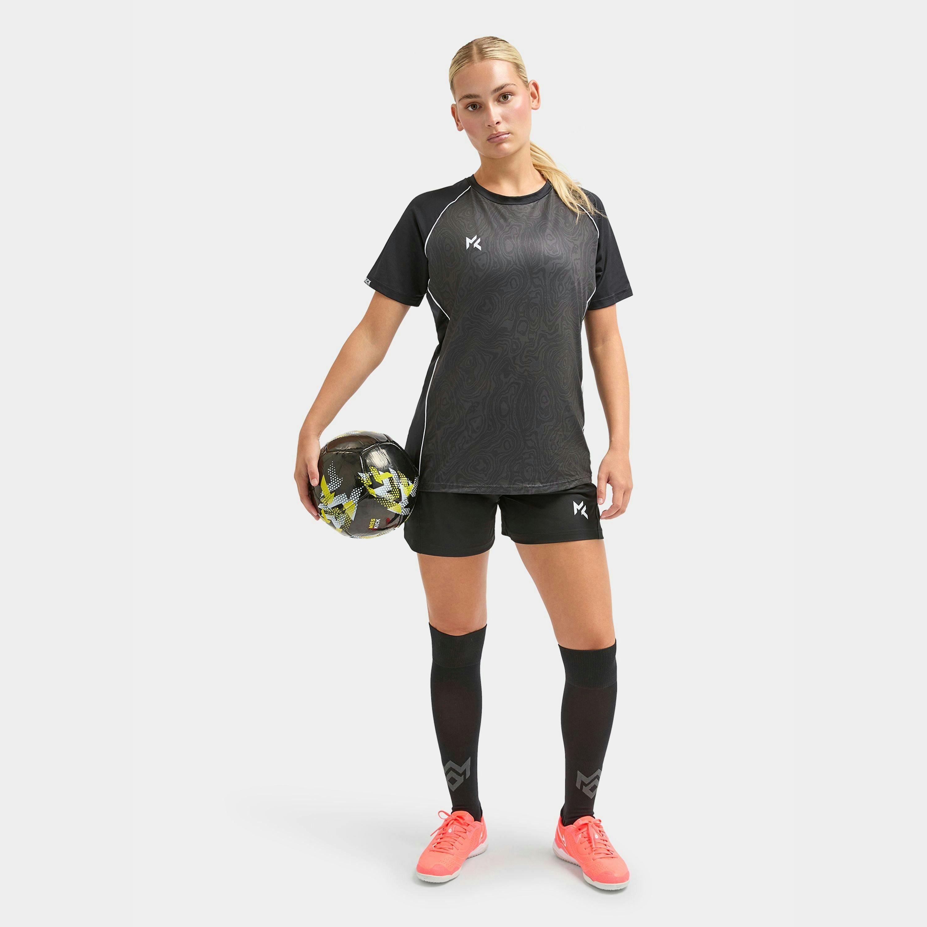 Laurel T-Shirt And Short Set - Black , view 1 of 4