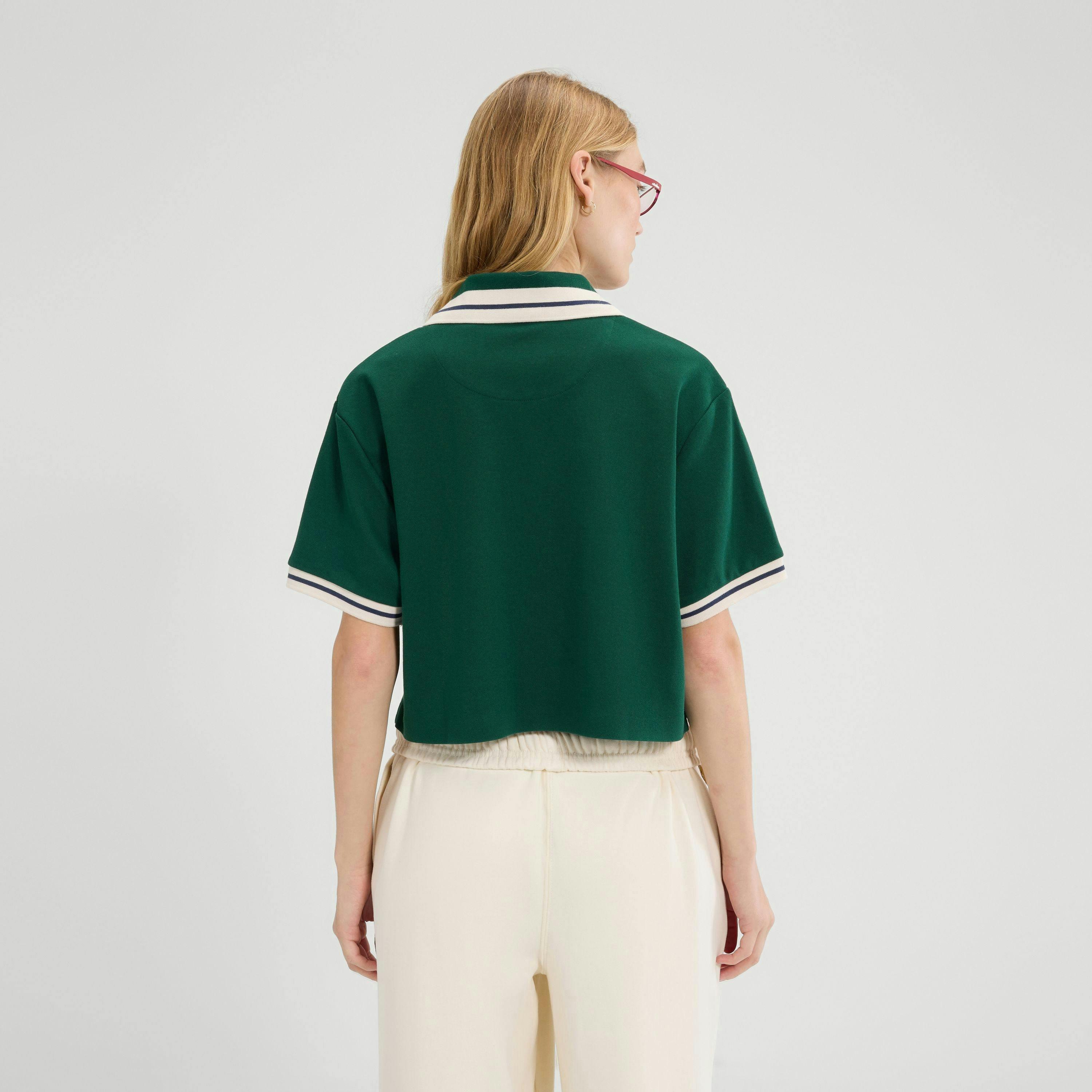 Fernie Polo Shirt - Dark Green , view 3 of 4