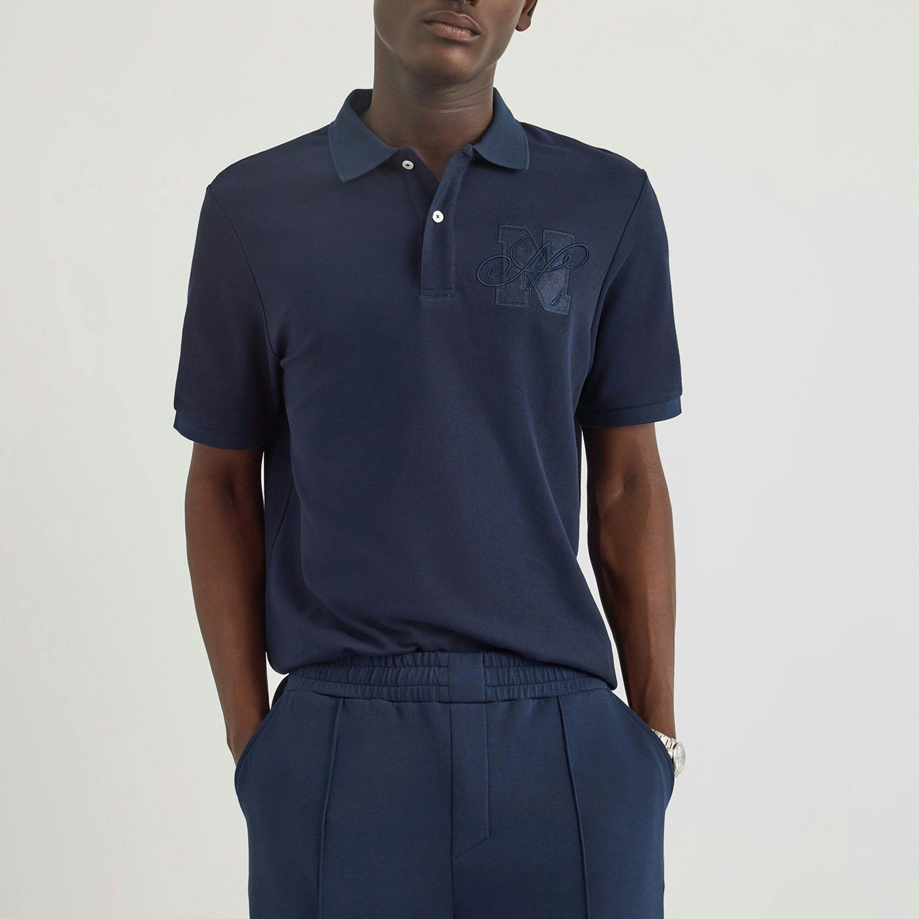 Tandra Polo Shirt-Dark Navy , view 1 of 3