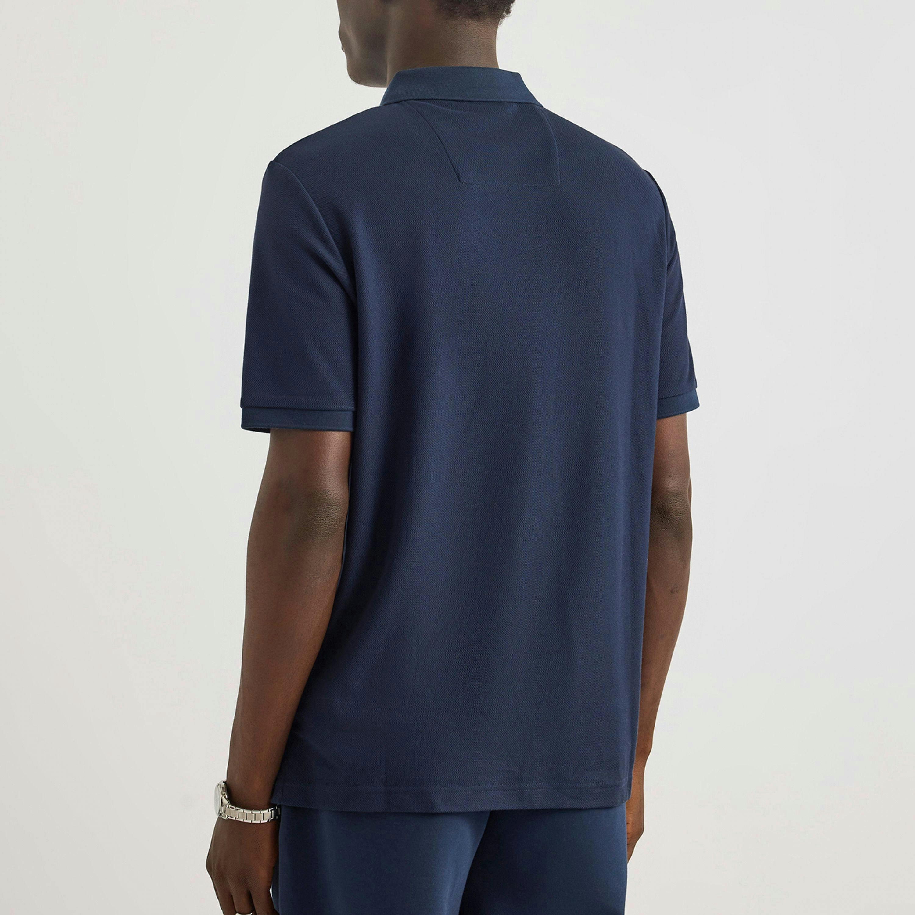 Tandra Polo Shirt-Dark Navy , view 2 of 3