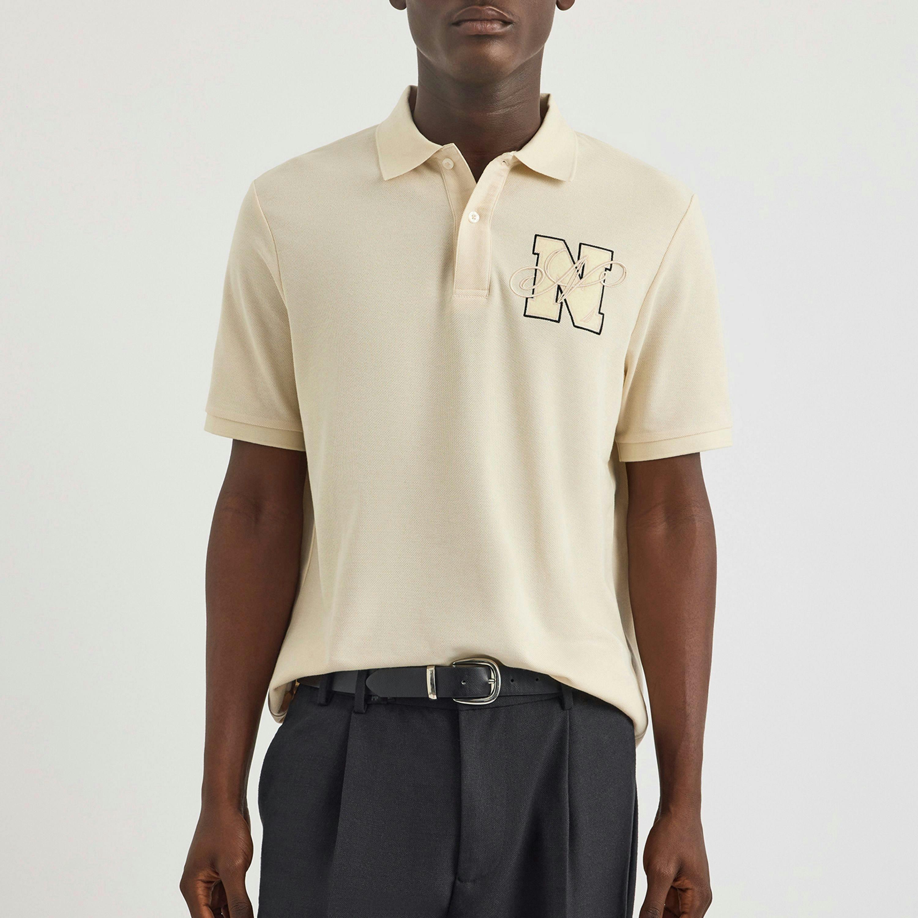 Tandra Polo Shirt-Ivory , view 1 of 3