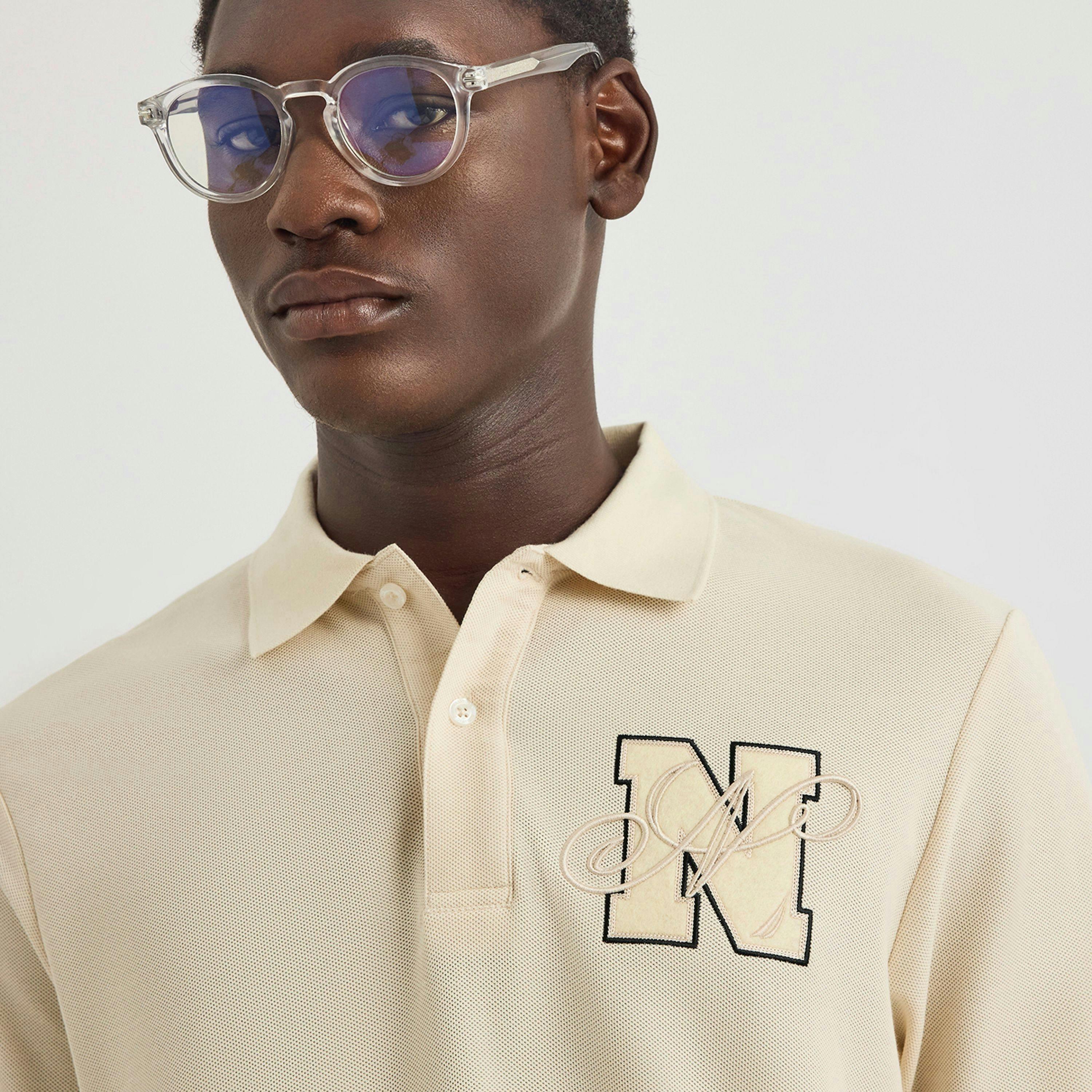 Tandra Polo Shirt-Ivory , view 3 of 3