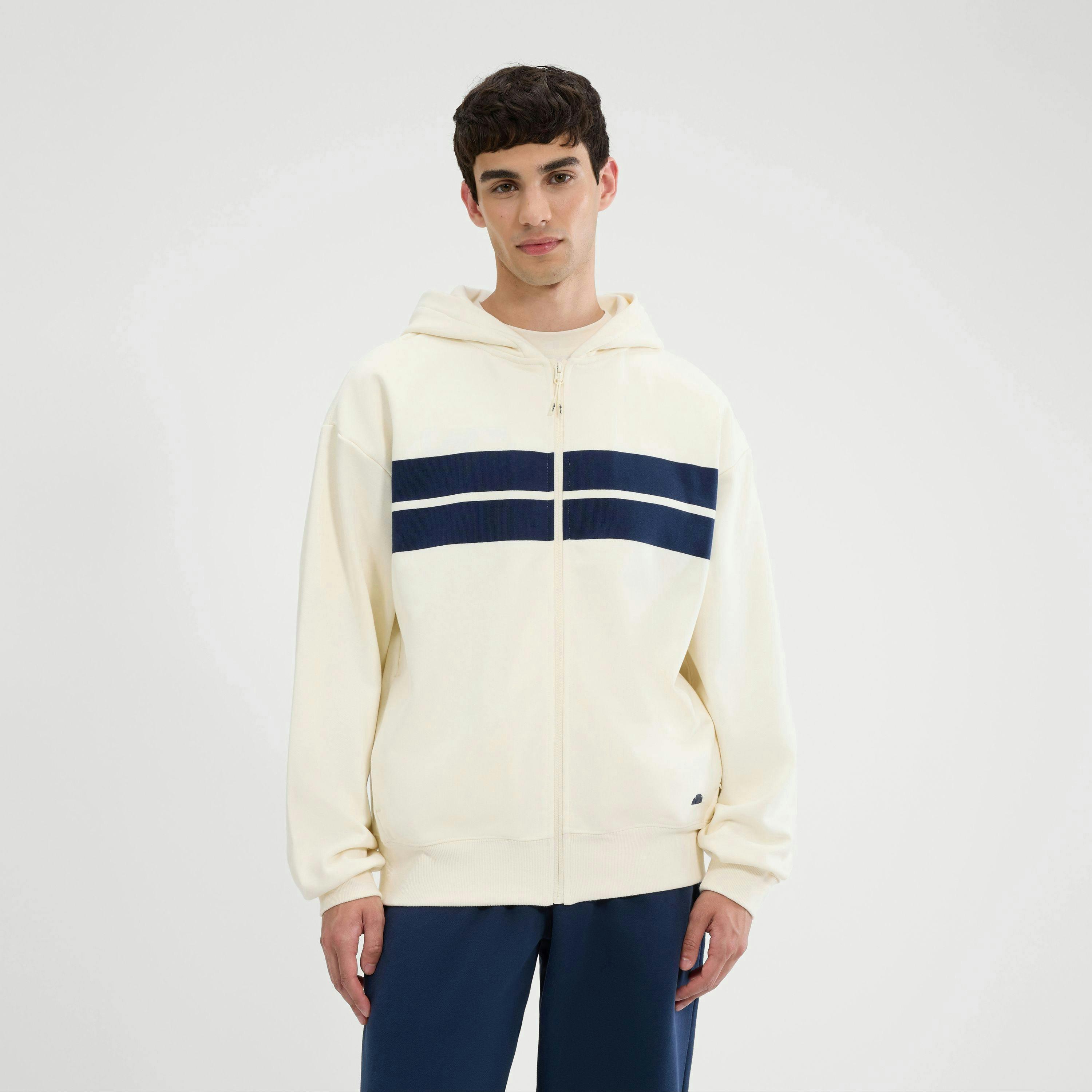 Delenas FZ Hoodie - Off White , view 1 of 5